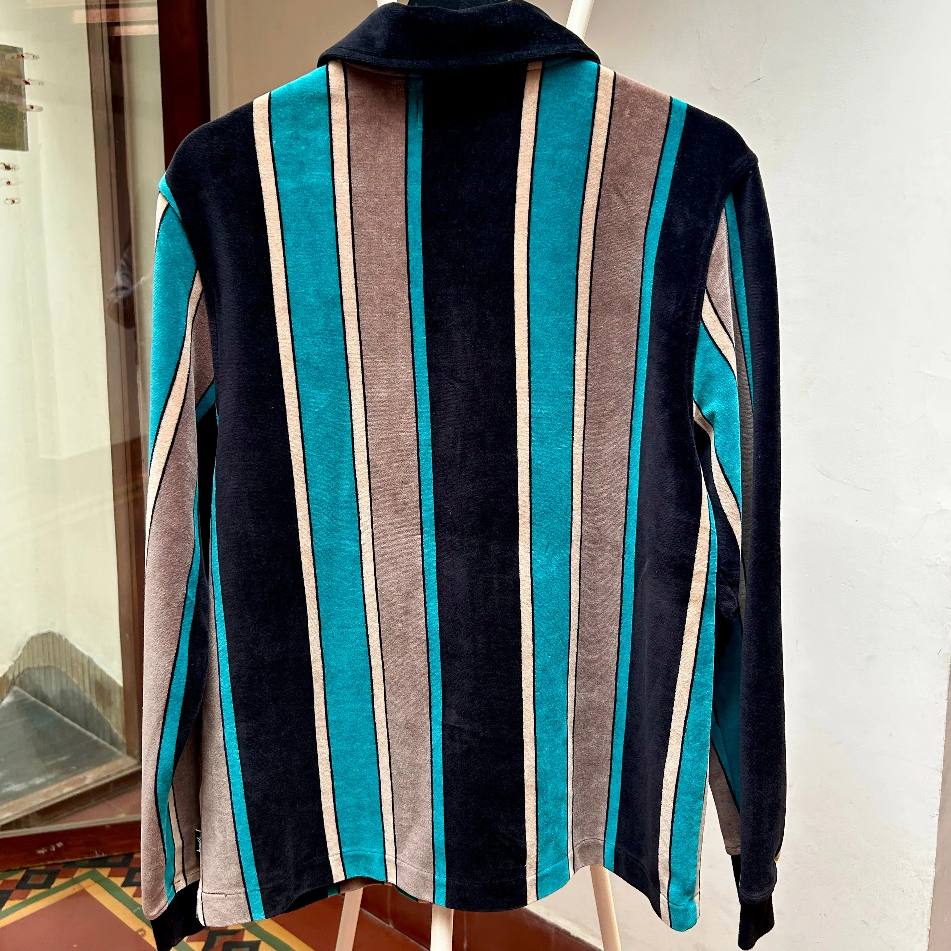 PRE-LOVED STUSSY STRIPE JACKET
