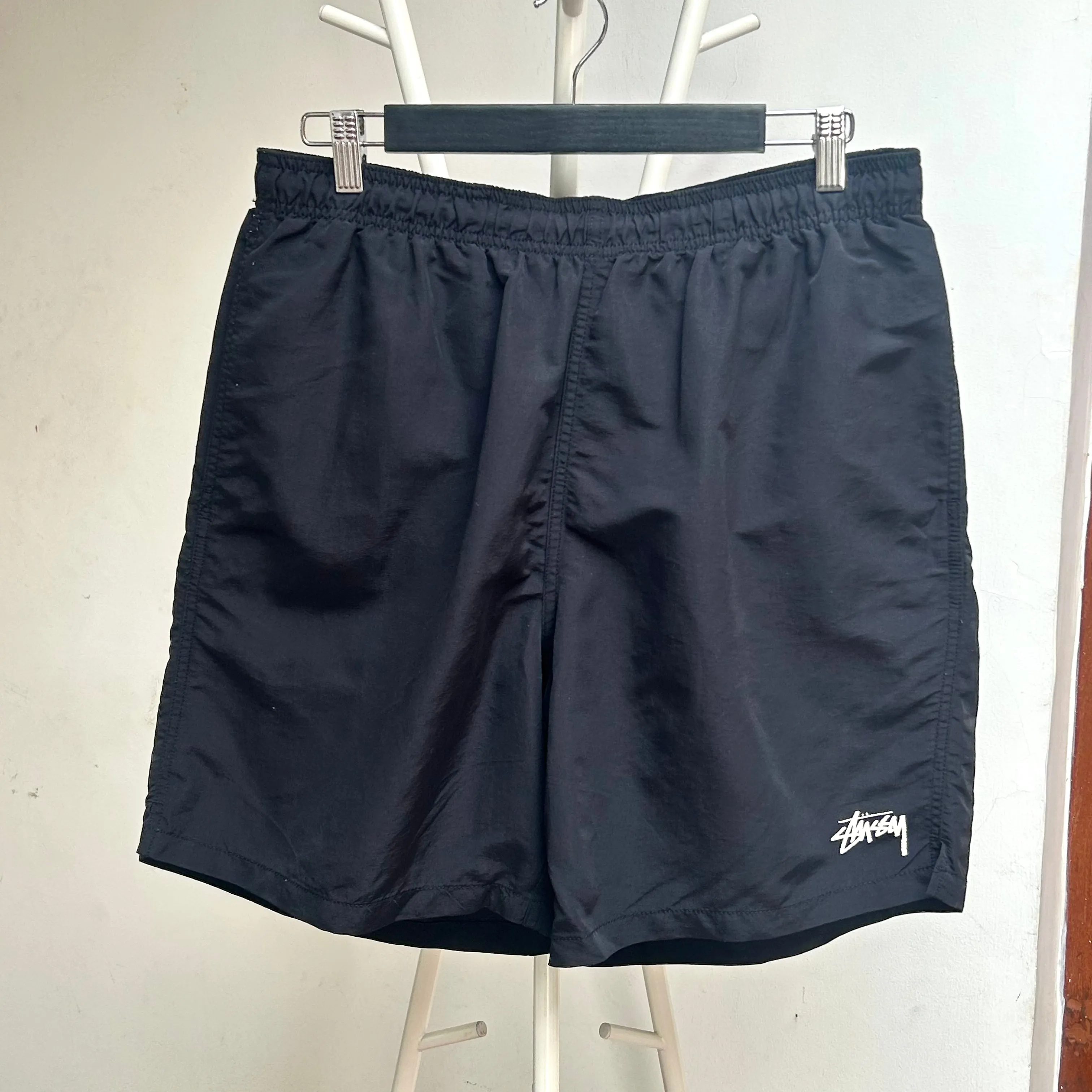 PRE-LOVED Stussy Water shorts(black)