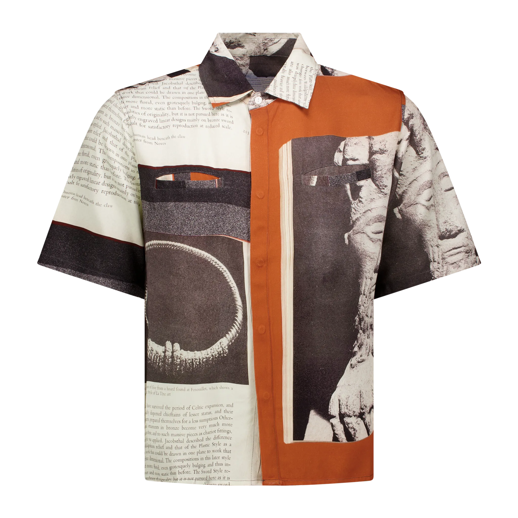 Prehistoric Button Up