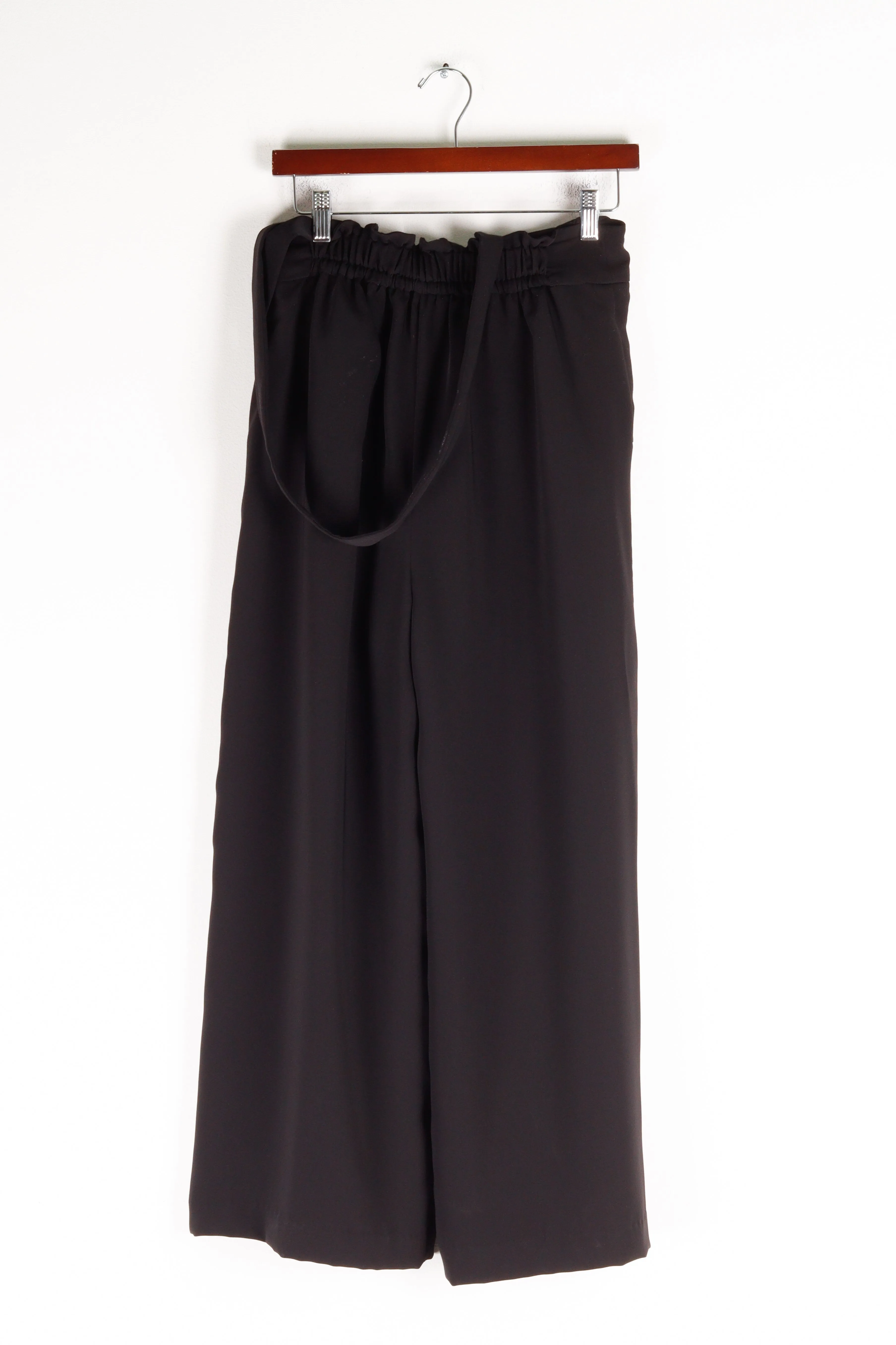 Ray Beams SS17 'Wide Leg Suspender' Pants Black (2017)