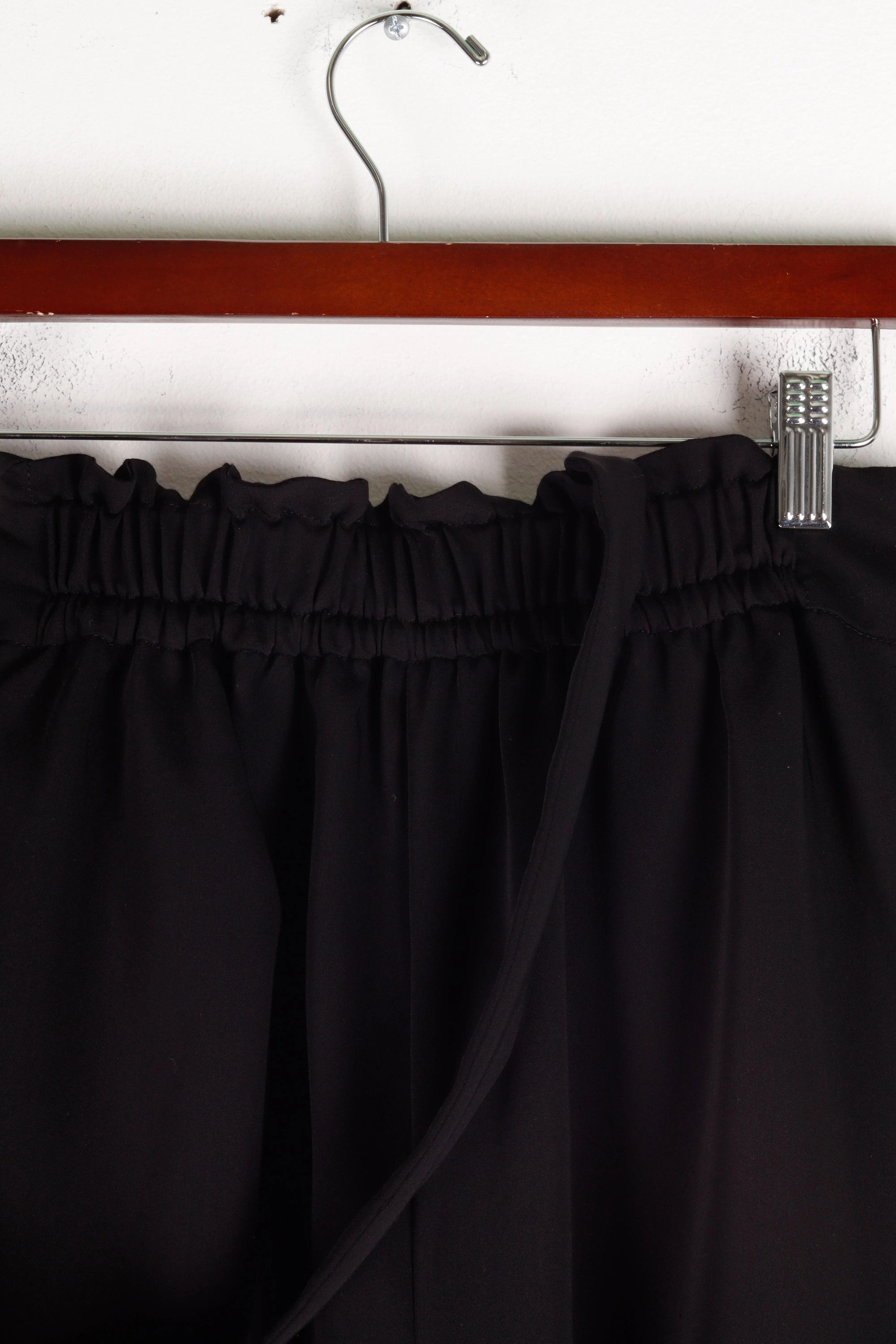 Ray Beams SS17 'Wide Leg Suspender' Pants Black (2017)