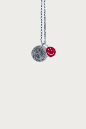 Red Smiley Necklace