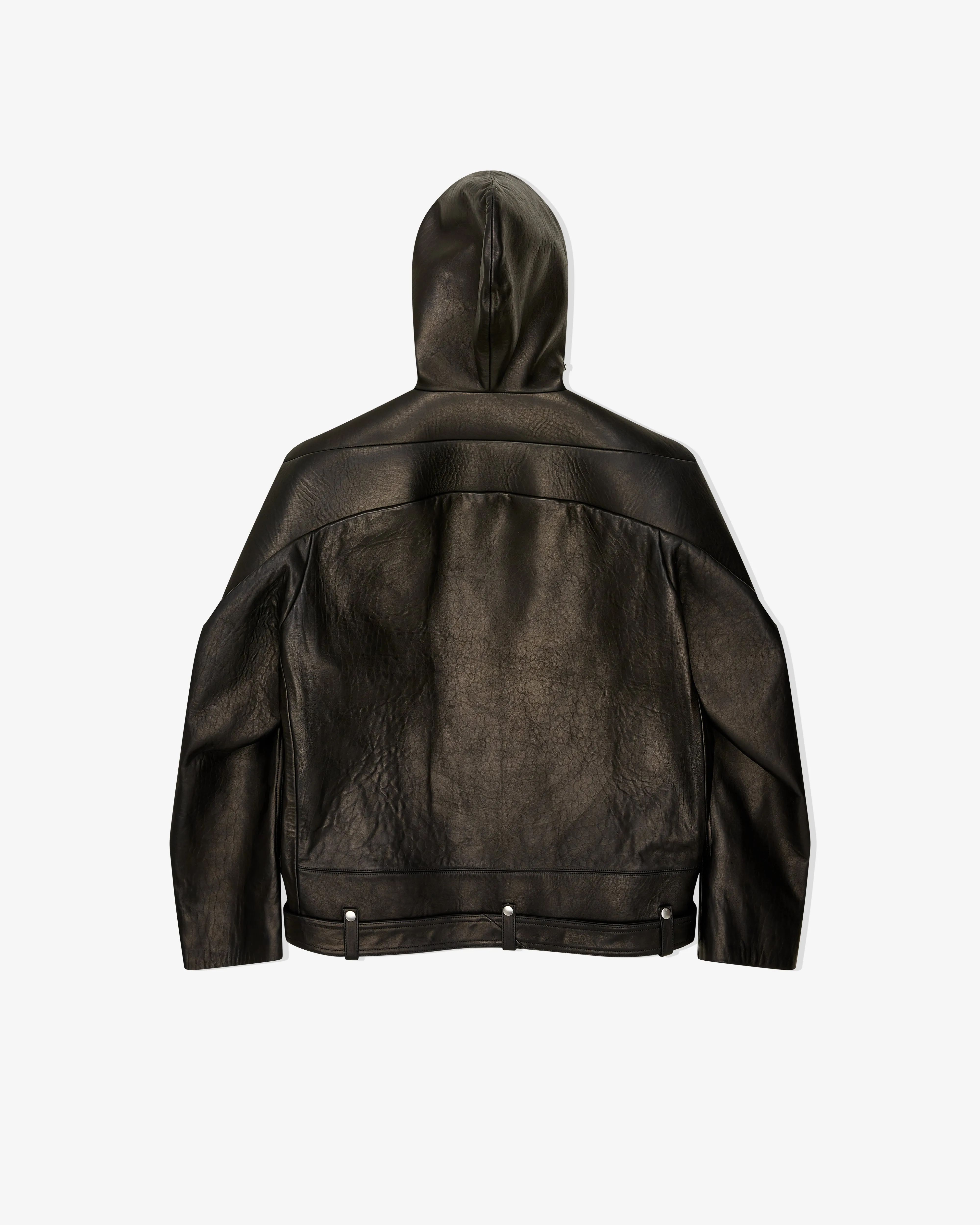 Rick Owens - Women's Hooded Jumbo Stooges Cropped Jacket - (Black)