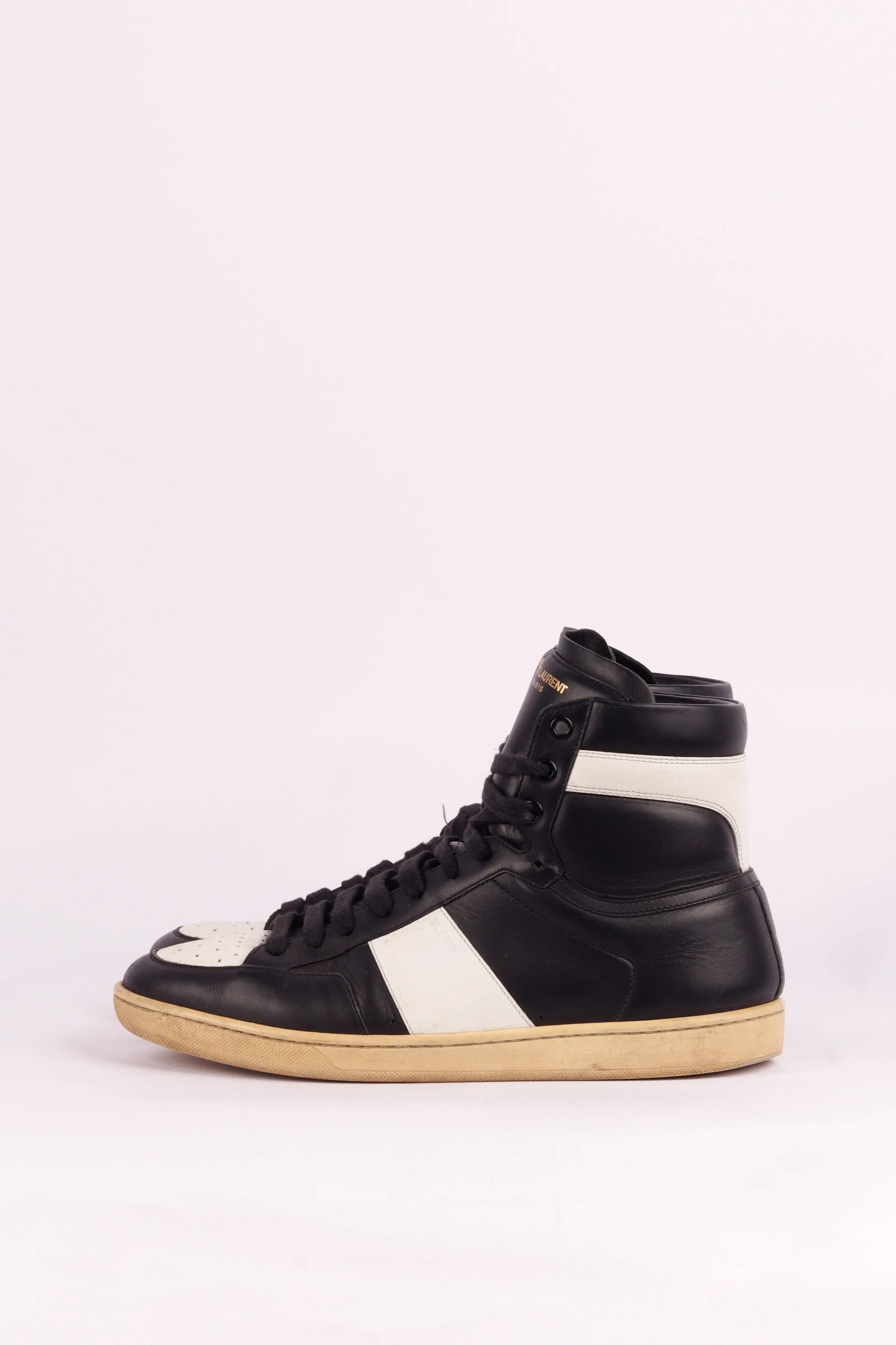 Saint Laurent 'Court Classic SL/10H' Sneaker Black/White
