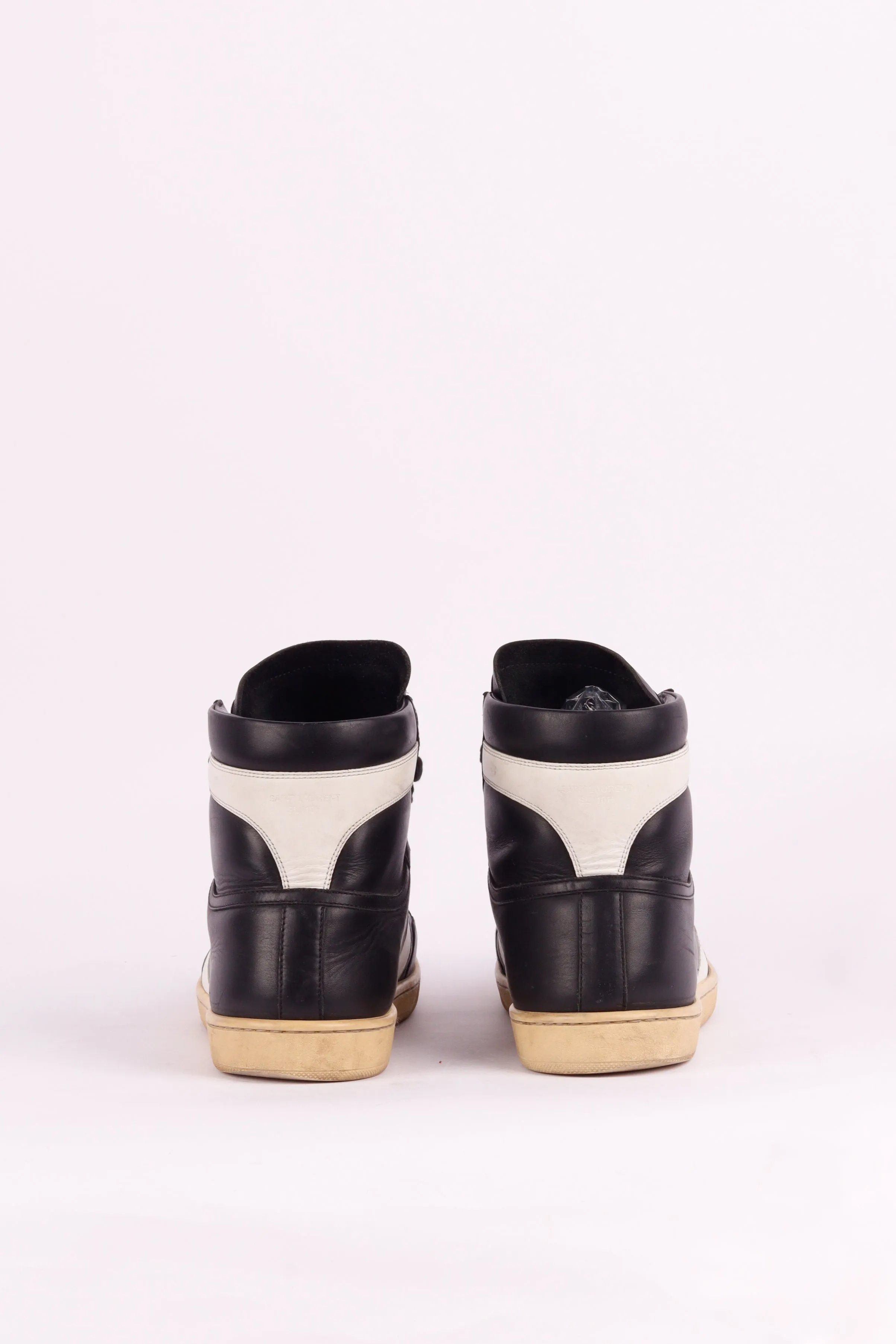 Saint Laurent 'Court Classic SL/10H' Sneaker Black/White