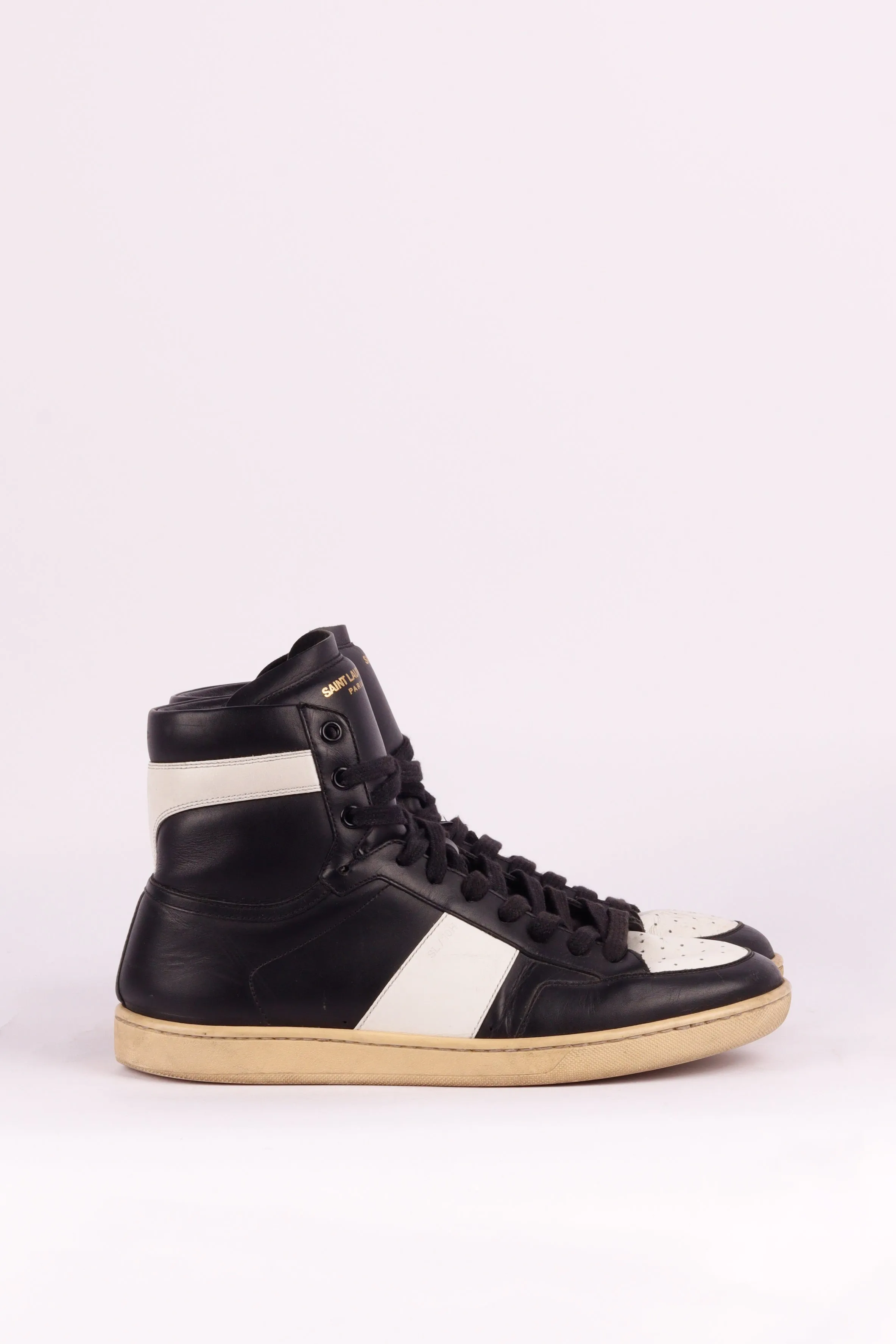 Saint Laurent 'Court Classic SL/10H' Sneaker Black/White