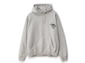 Shawn Dot Hooded Fleece - Washed Grey