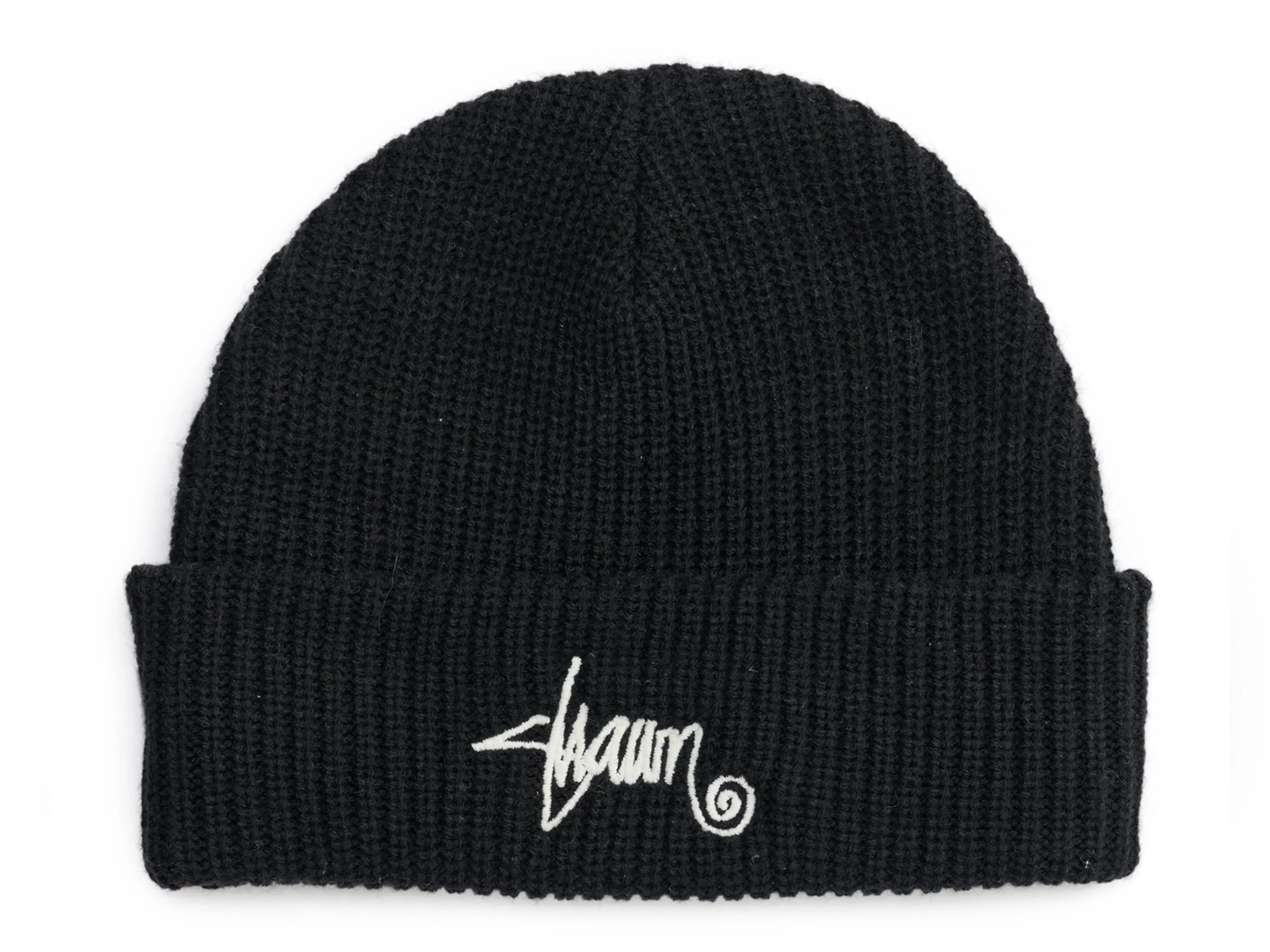 Shawn Script Mid Beanie - Black