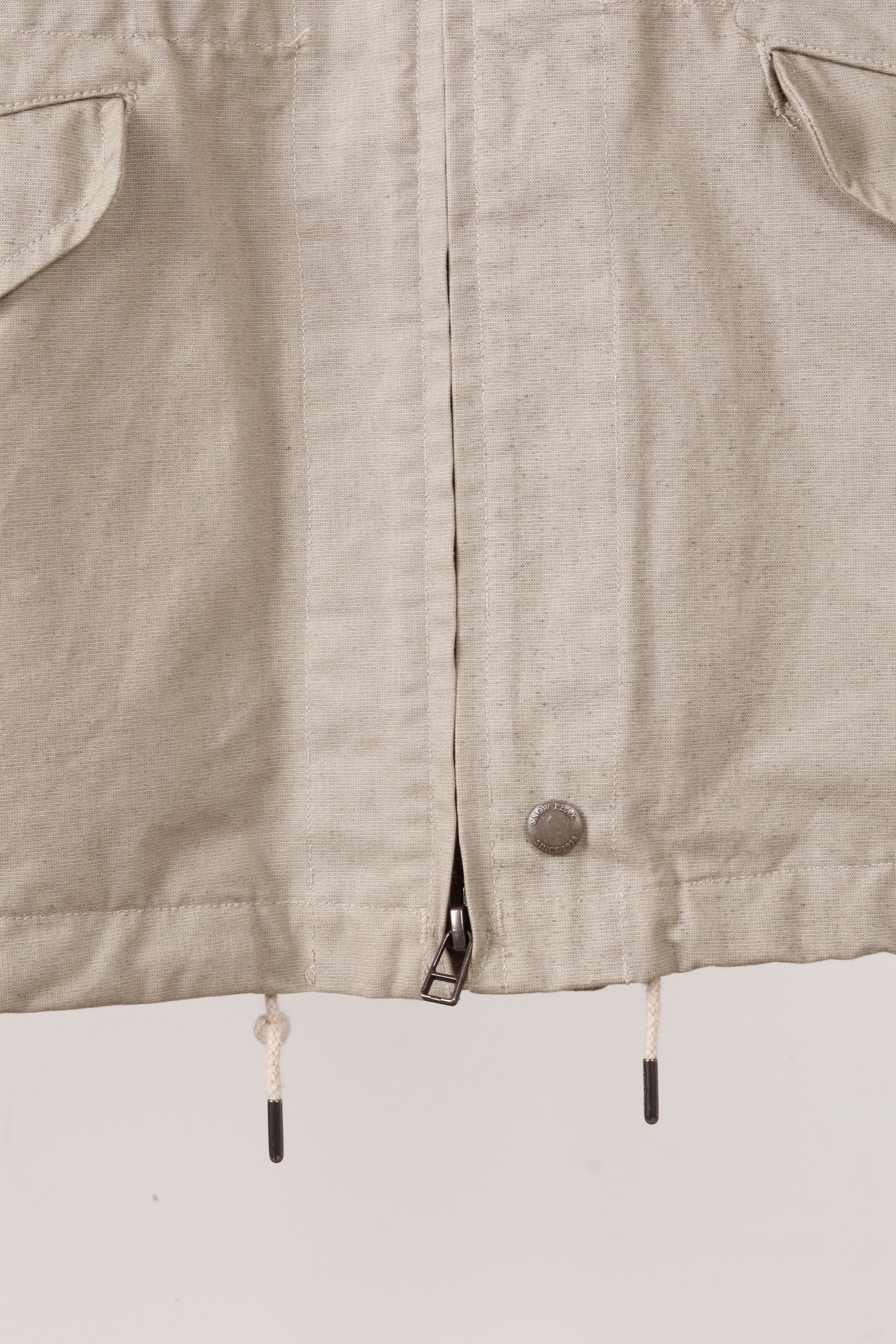 Snow Peak SS22 'Takibi Cargo Canvas' Jacket Khaki (2022)