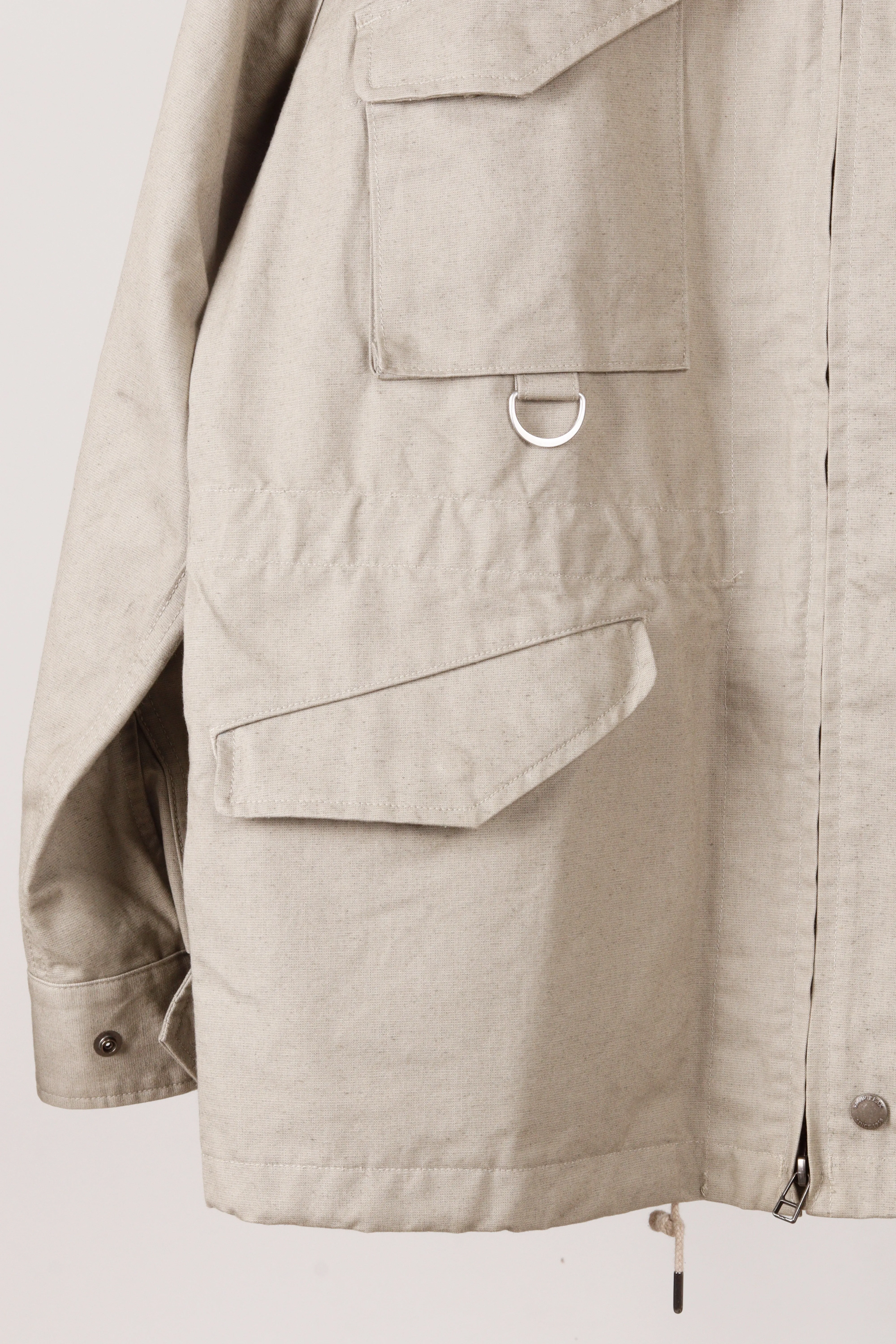 Snow Peak SS22 'Takibi Cargo Canvas' Jacket Khaki (2022)