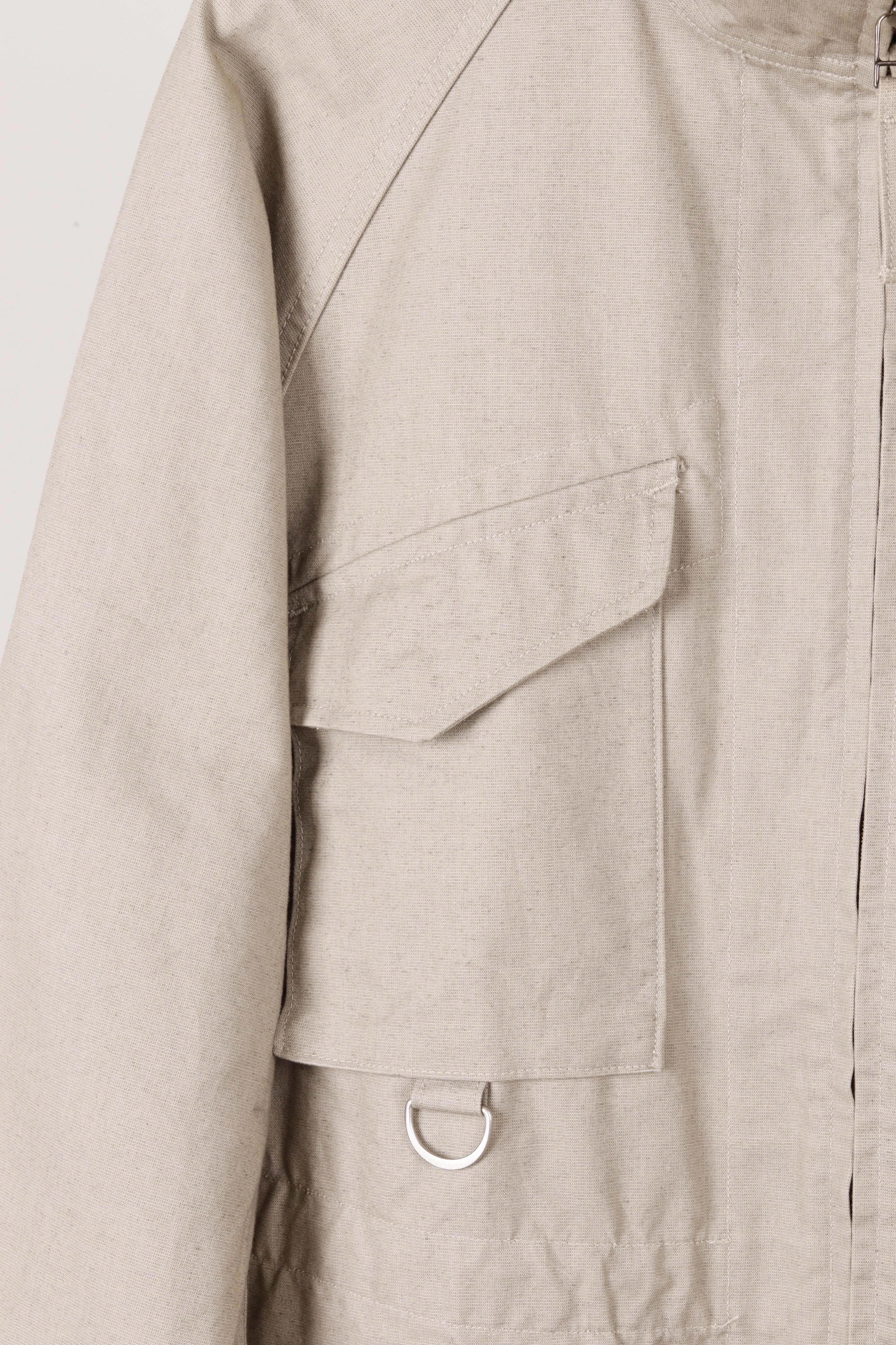 Snow Peak SS22 'Takibi Cargo Canvas' Jacket Khaki (2022)