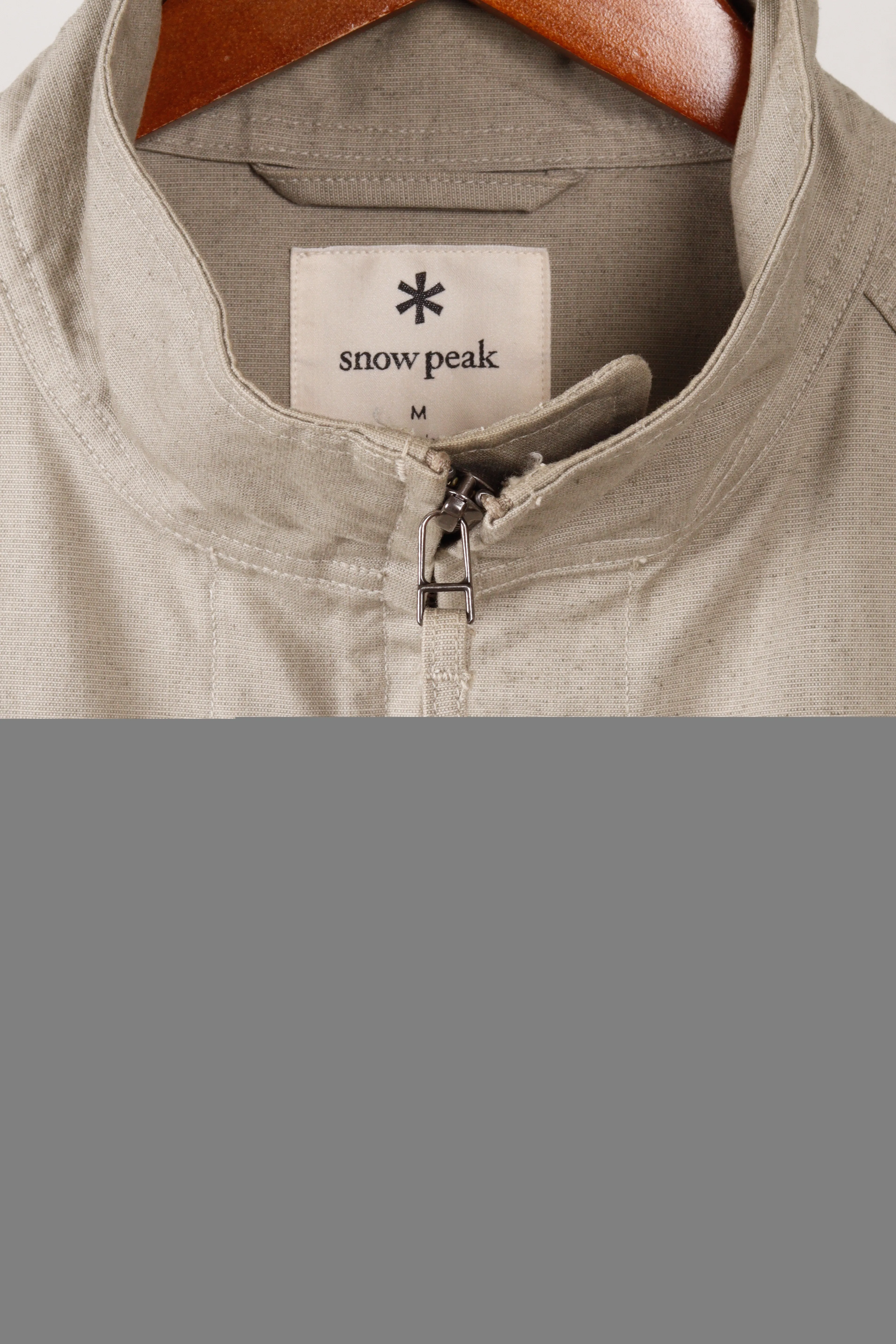 Snow Peak SS22 'Takibi Cargo Canvas' Jacket Khaki (2022)