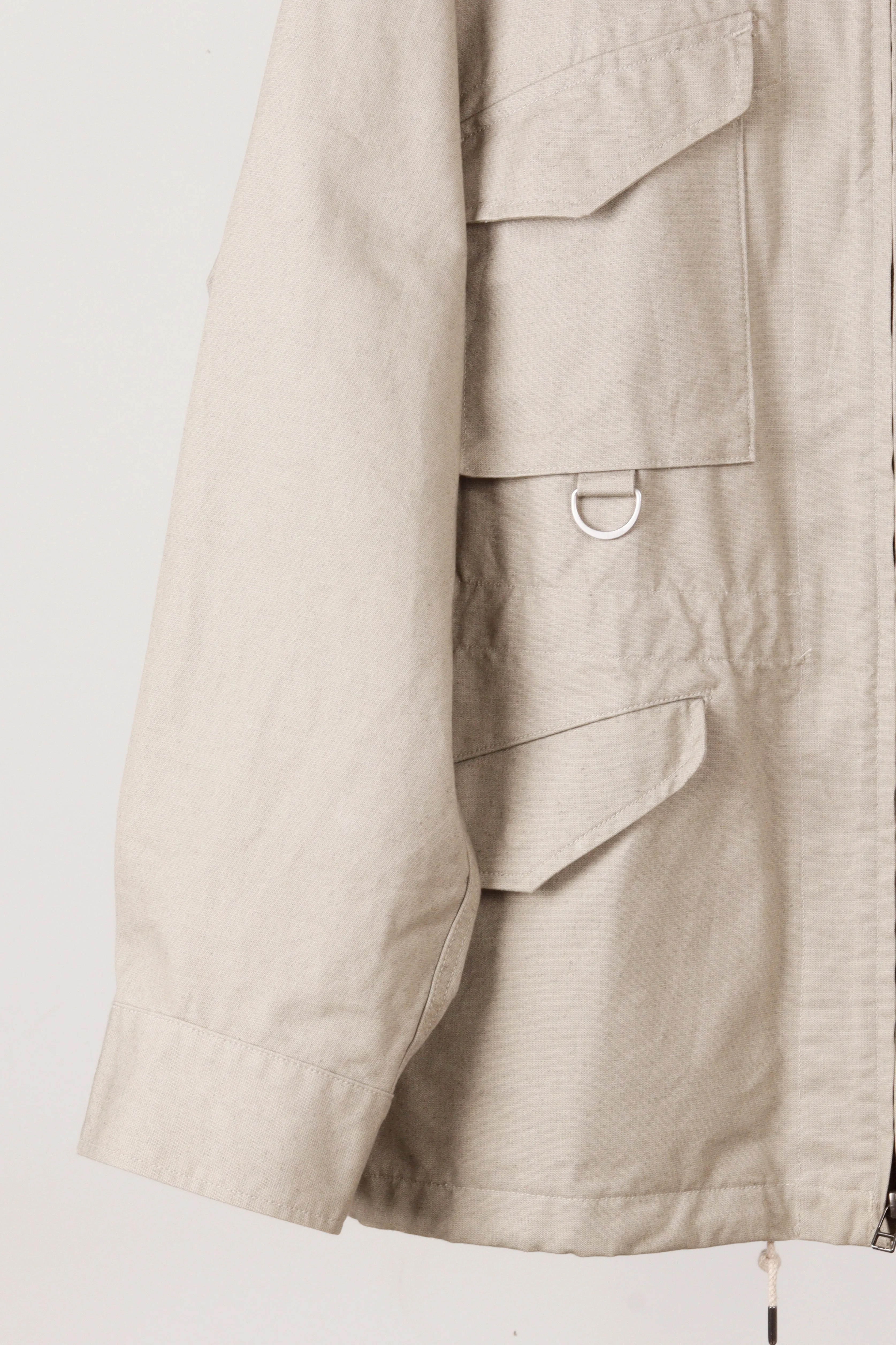 Snow Peak SS22 'Takibi Cargo Canvas' Jacket Khaki (2022)