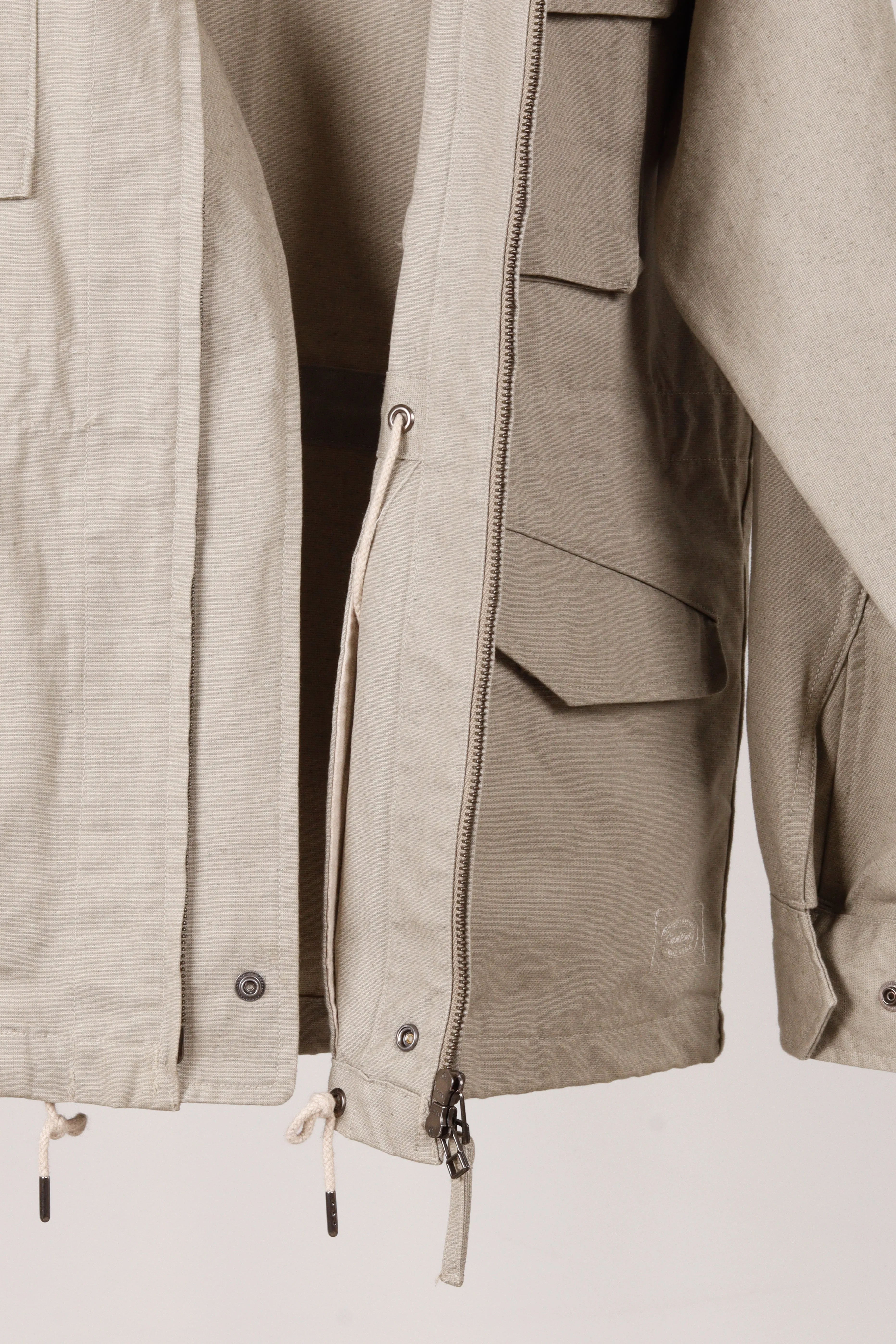 Snow Peak SS22 'Takibi Cargo Canvas' Jacket Khaki (2022)