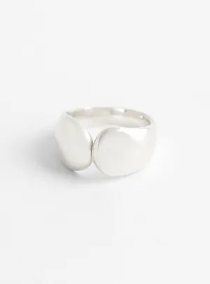 Soft Open Ring Silver