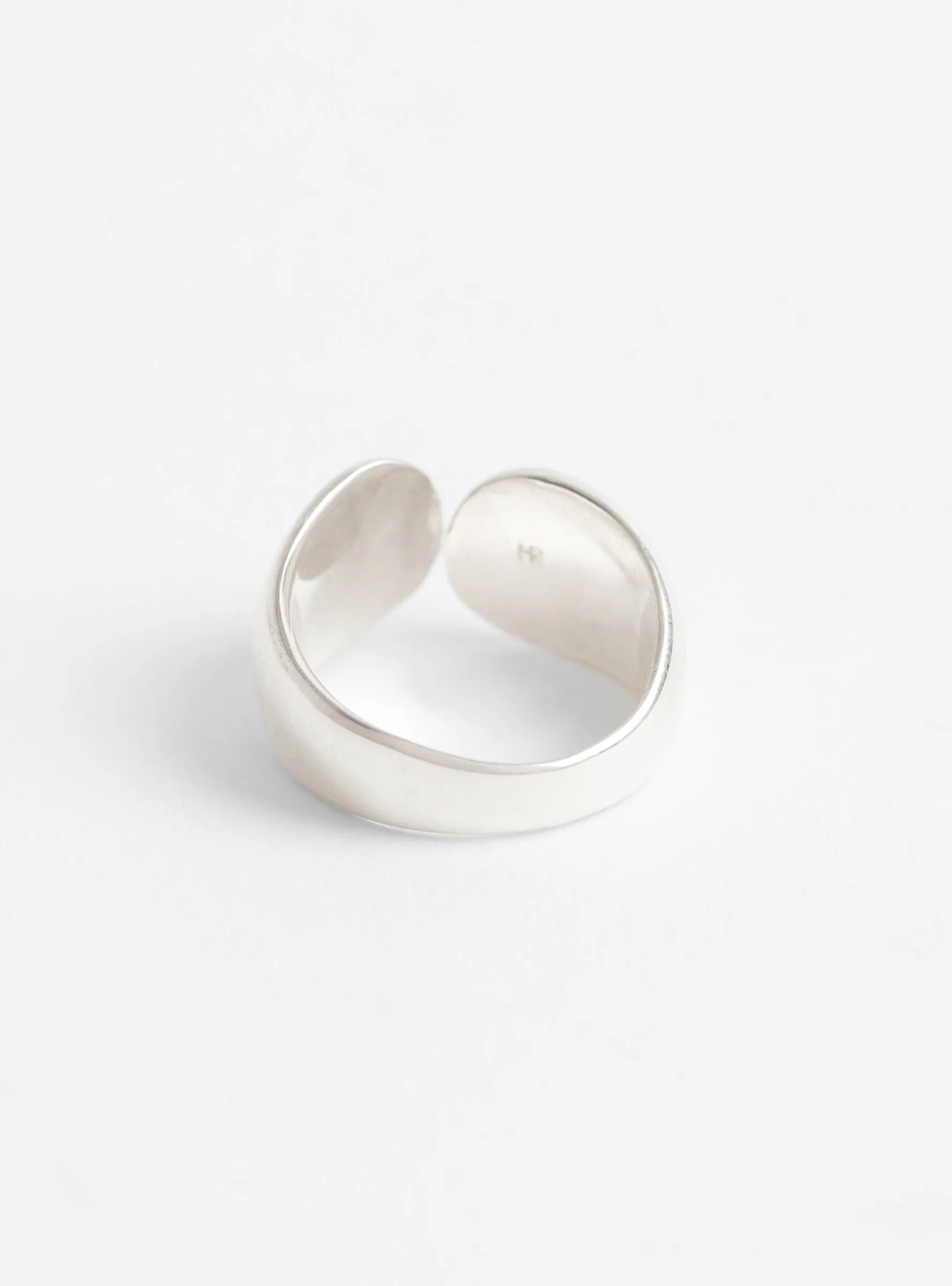 Soft Open Ring Silver