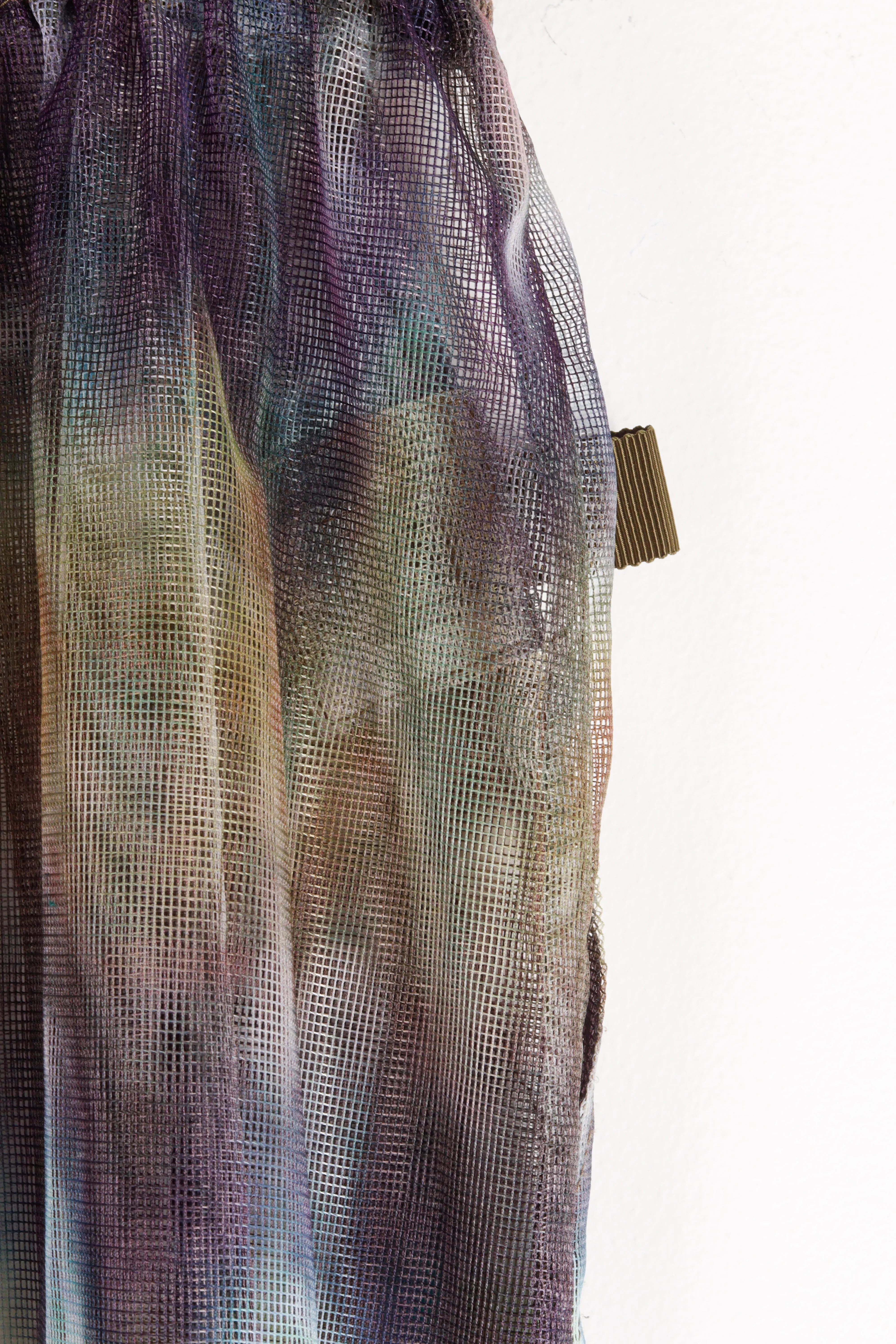 South2 West8 SS19 'Splashed Pattern Bush Mesh' Skirt (2019)