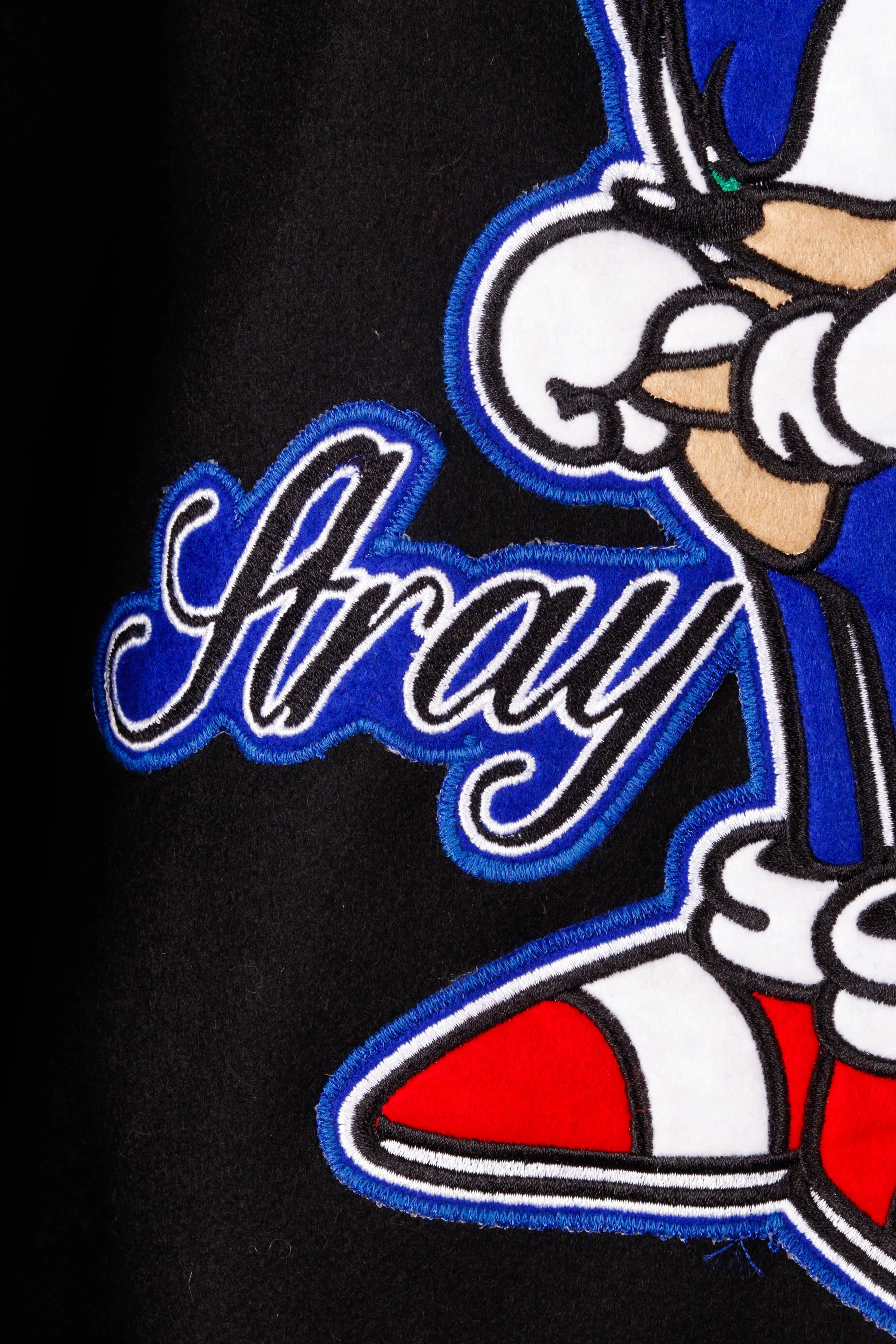 Stray Rats x Sonic The Hedgehog FW21' 30th Year Anniversary' Varsity Jacket (2021)
