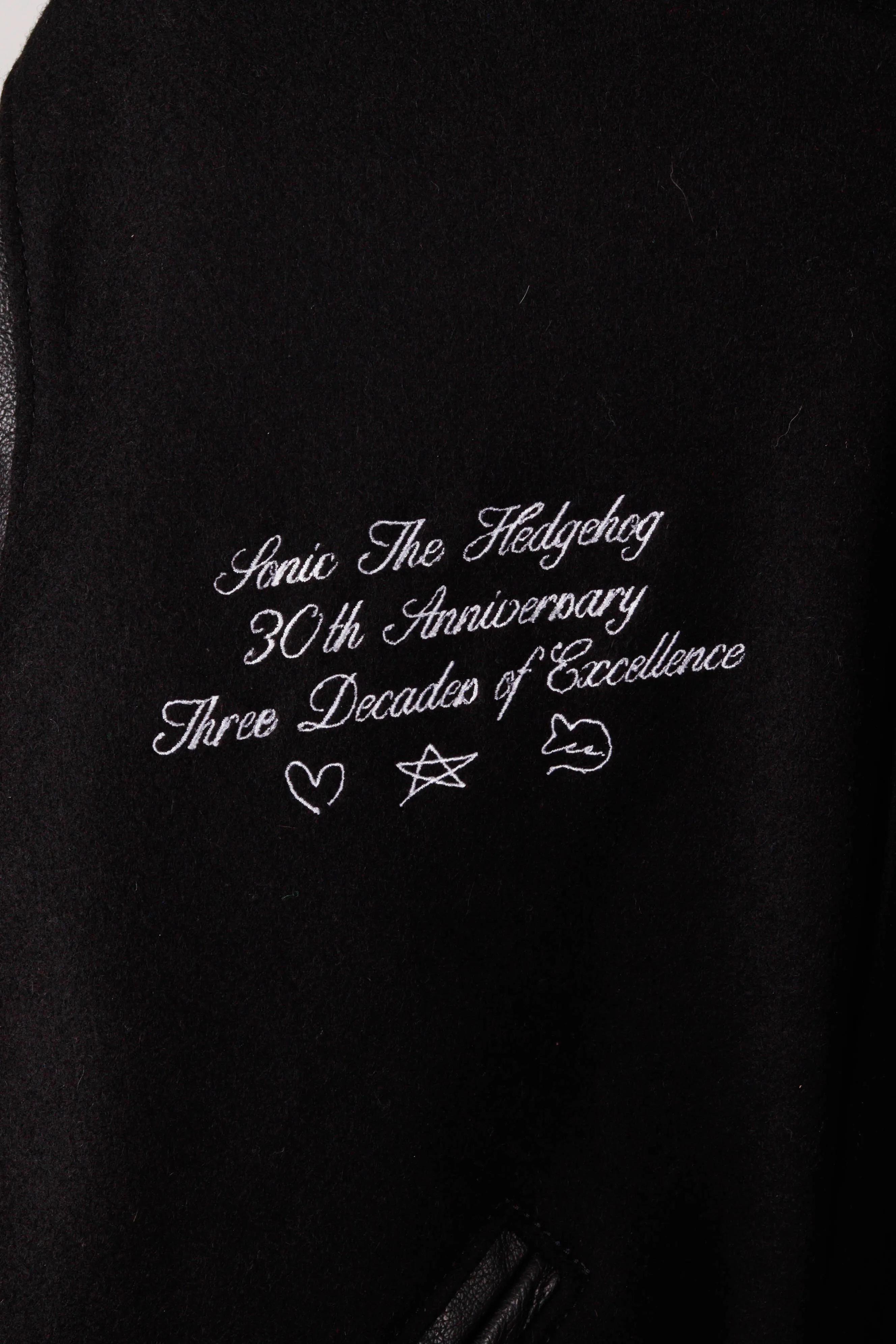 Stray Rats x Sonic The Hedgehog FW21' 30th Year Anniversary' Varsity Jacket (2021)