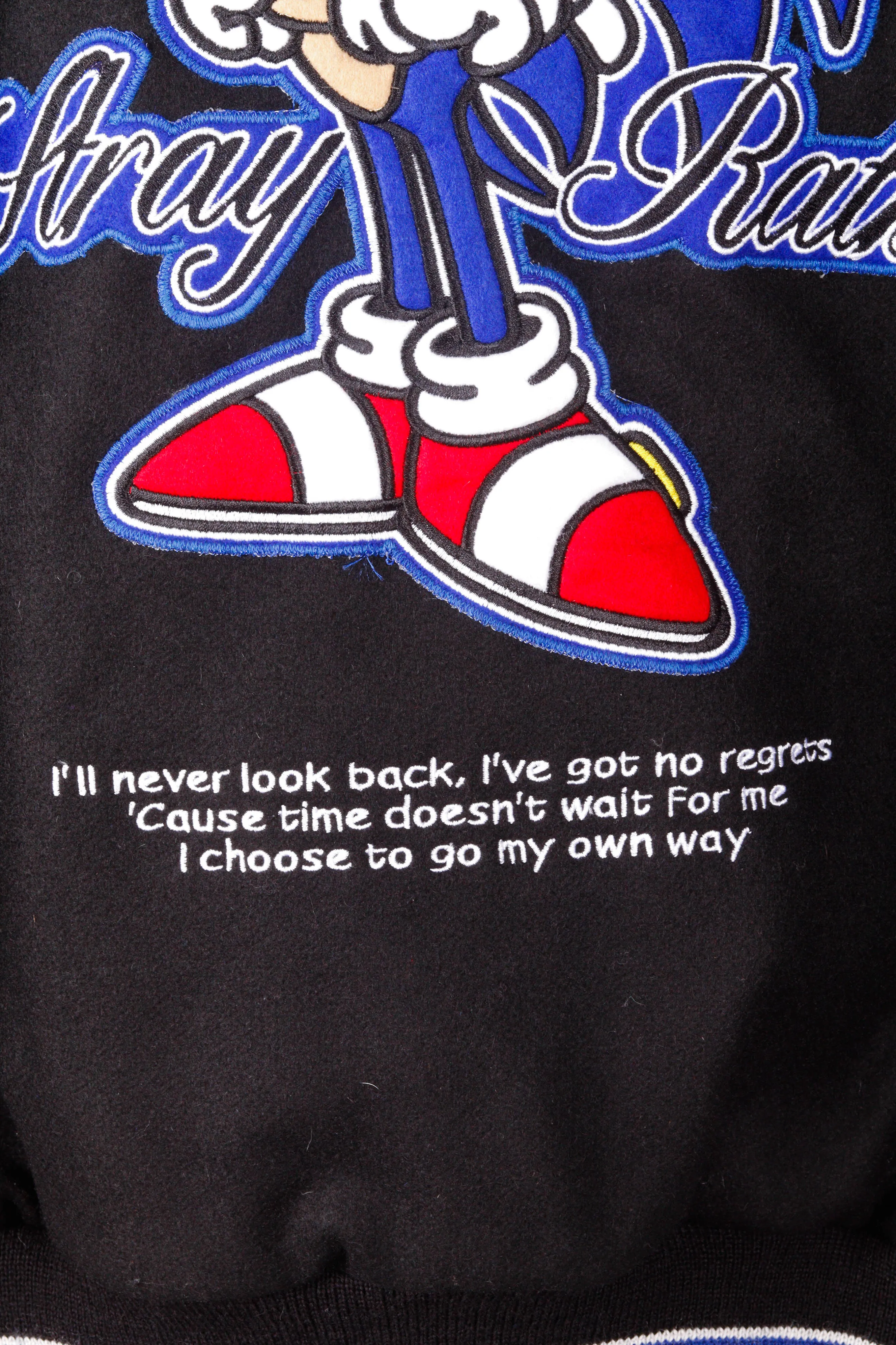 Stray Rats x Sonic The Hedgehog FW21' 30th Year Anniversary' Varsity Jacket (2021)