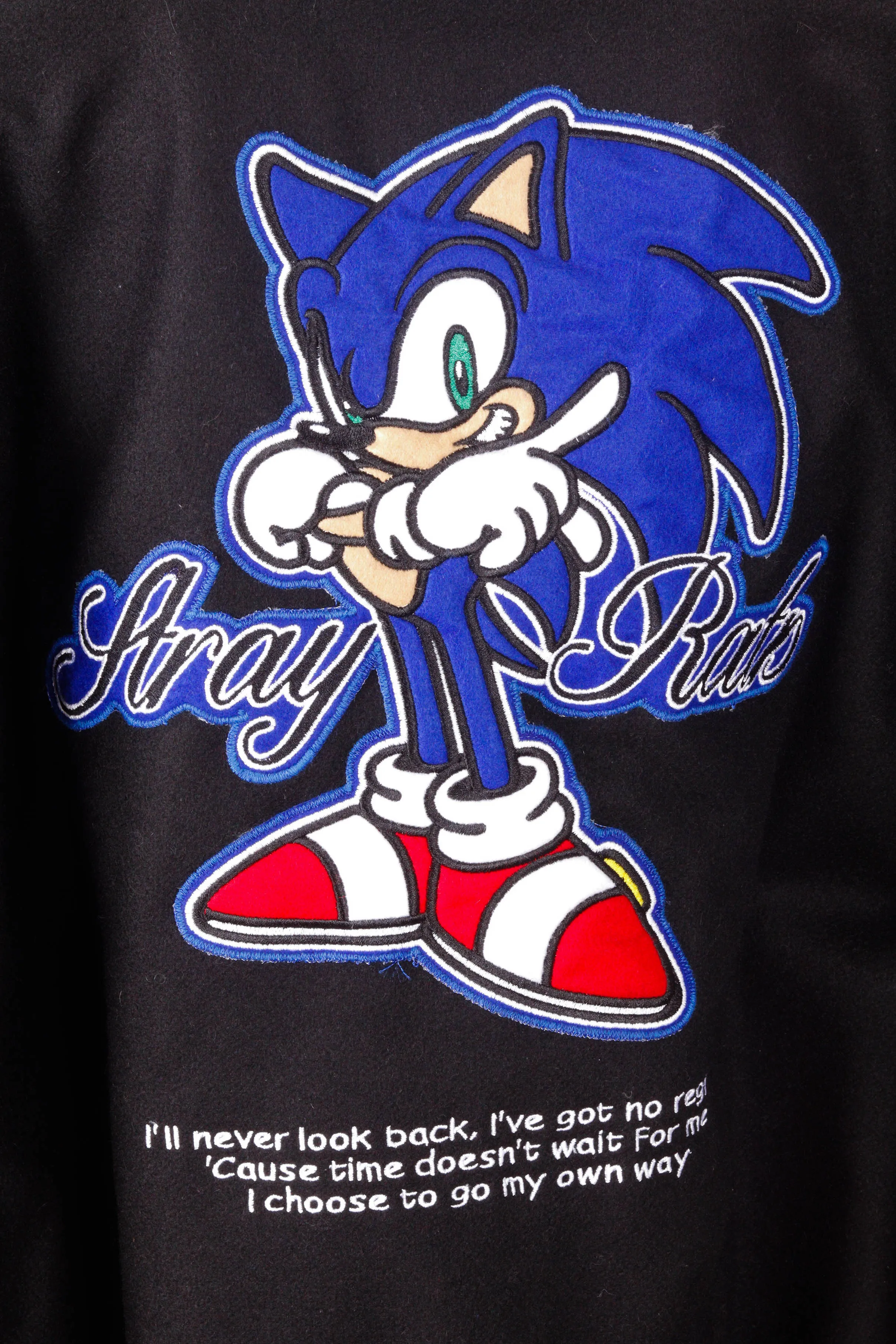 Stray Rats x Sonic The Hedgehog FW21' 30th Year Anniversary' Varsity Jacket (2021)
