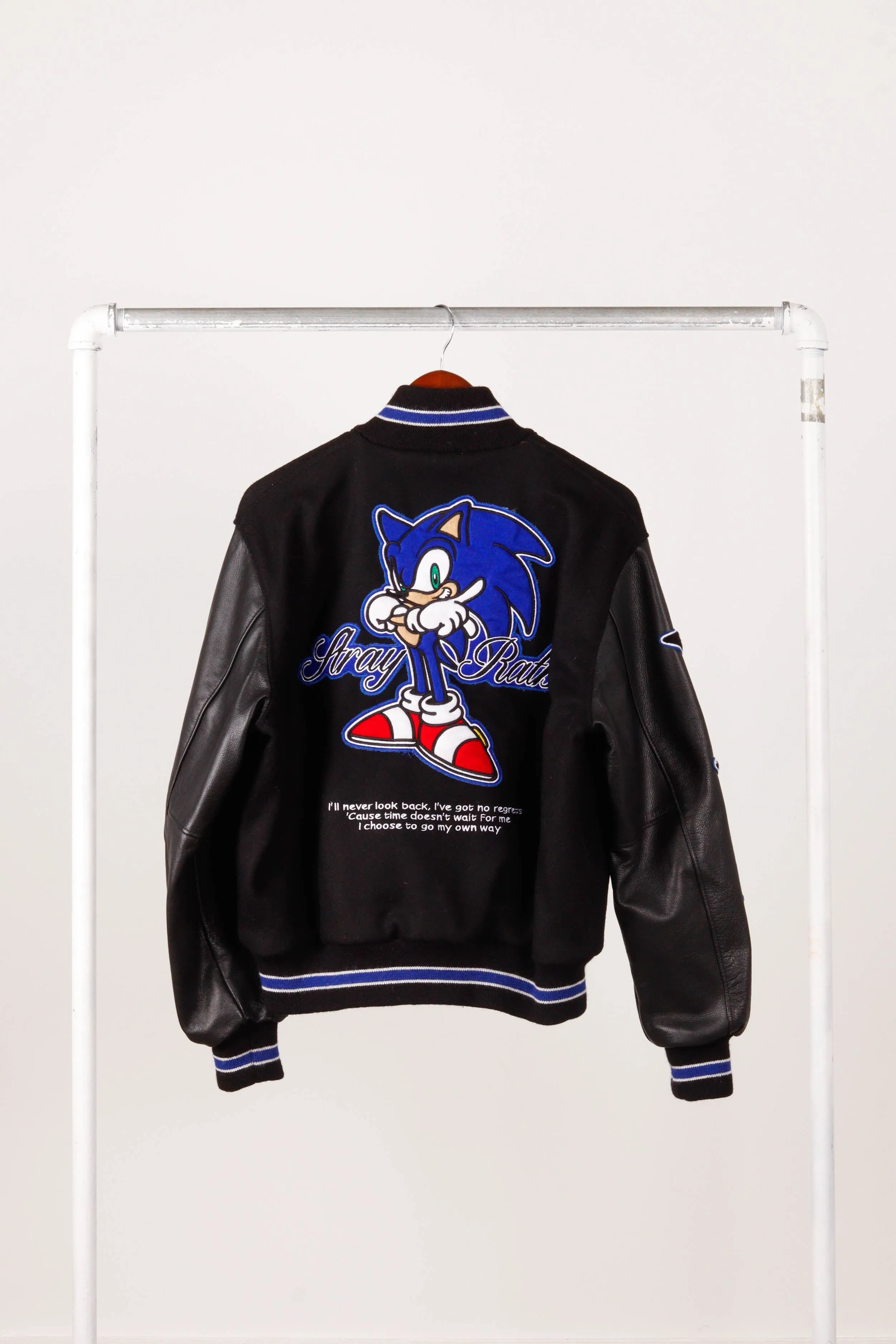 Stray Rats x Sonic The Hedgehog FW21' 30th Year Anniversary' Varsity Jacket (2021)
