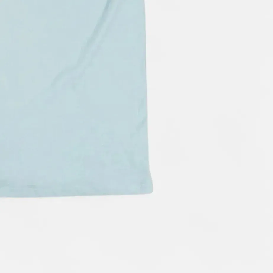 Stssy Blue Flower Graphic T-shirt