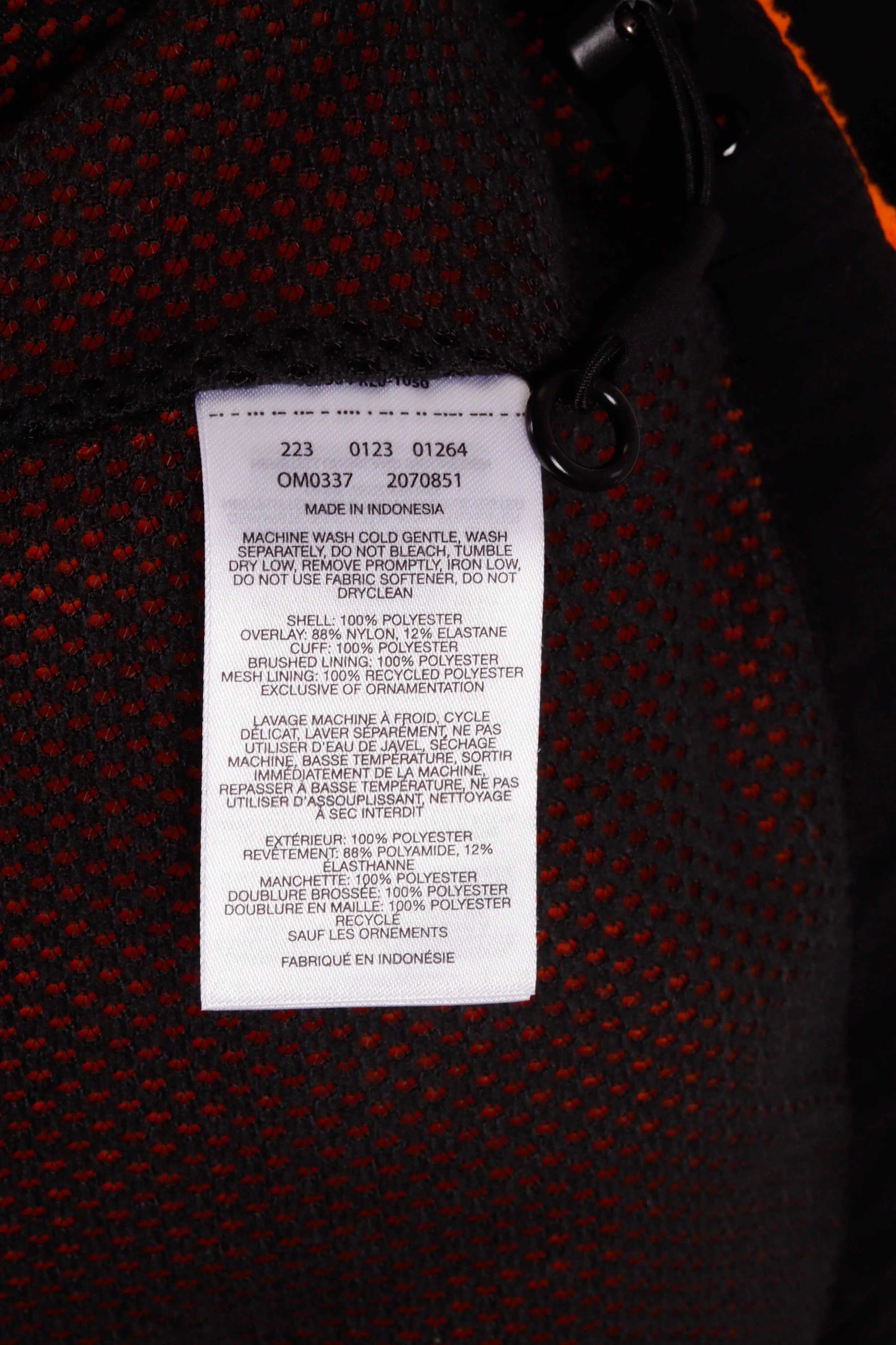 Stssy x Mountain Hardware FW23 'Fleece Zip-Up' Jacket Orange (2023)