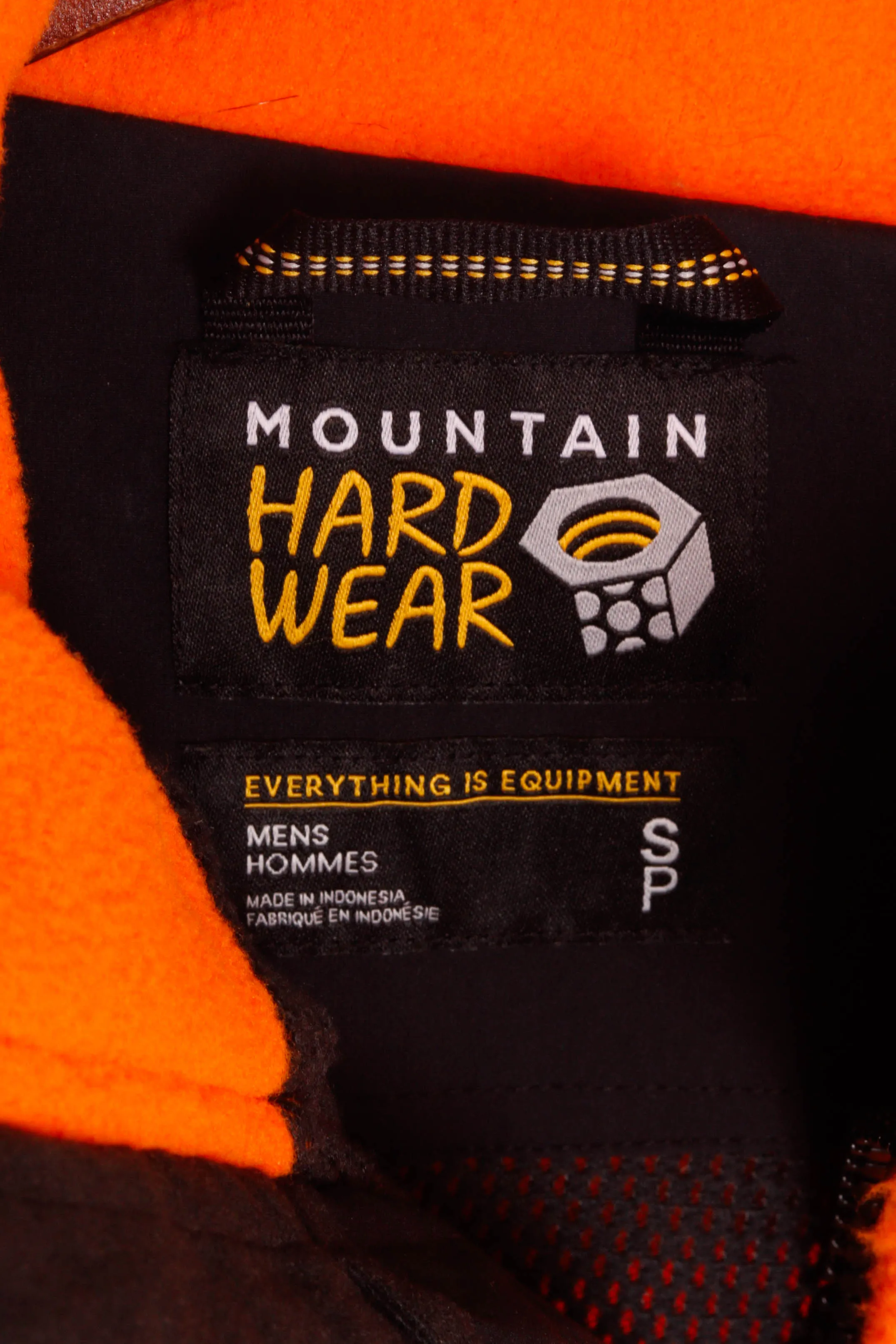 Stssy x Mountain Hardware FW23 'Fleece Zip-Up' Jacket Orange (2023)