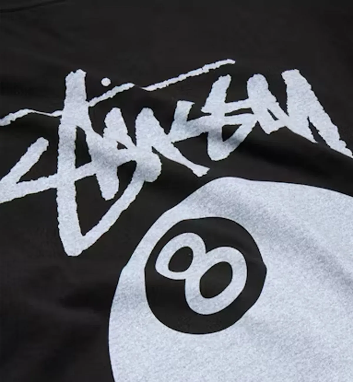 Stussy 8 Ball Pigment Dyed Tee (Black)