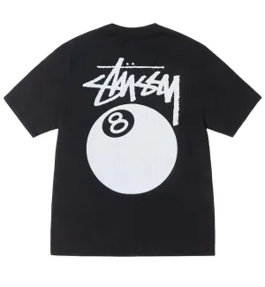Stussy 8 Ball Pigment Dyed Tee (Black)