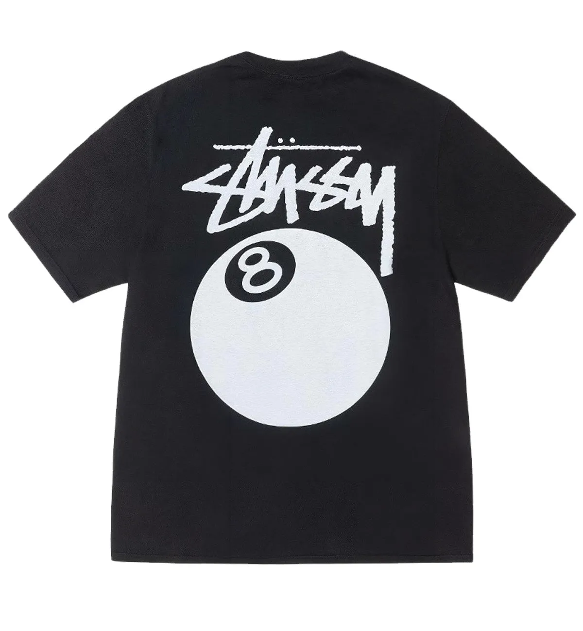 Stussy 8 Ball Pigment Dyed Tee (Black)