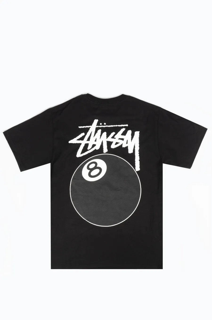 STUSSY 8 BALL TEE BLACK