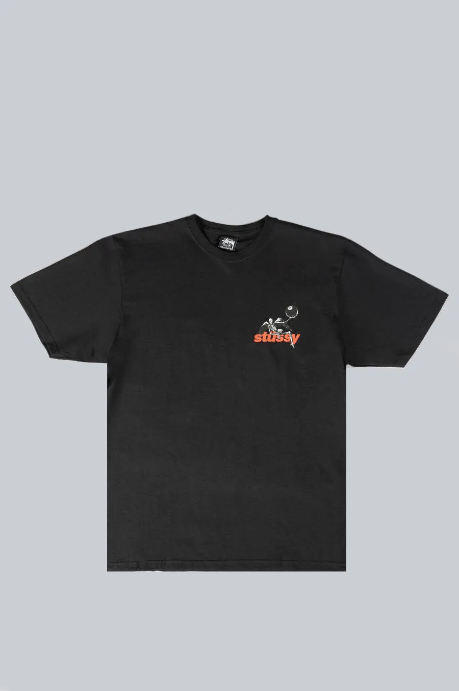 STUSSY APOCALYPSE TEE BLACK