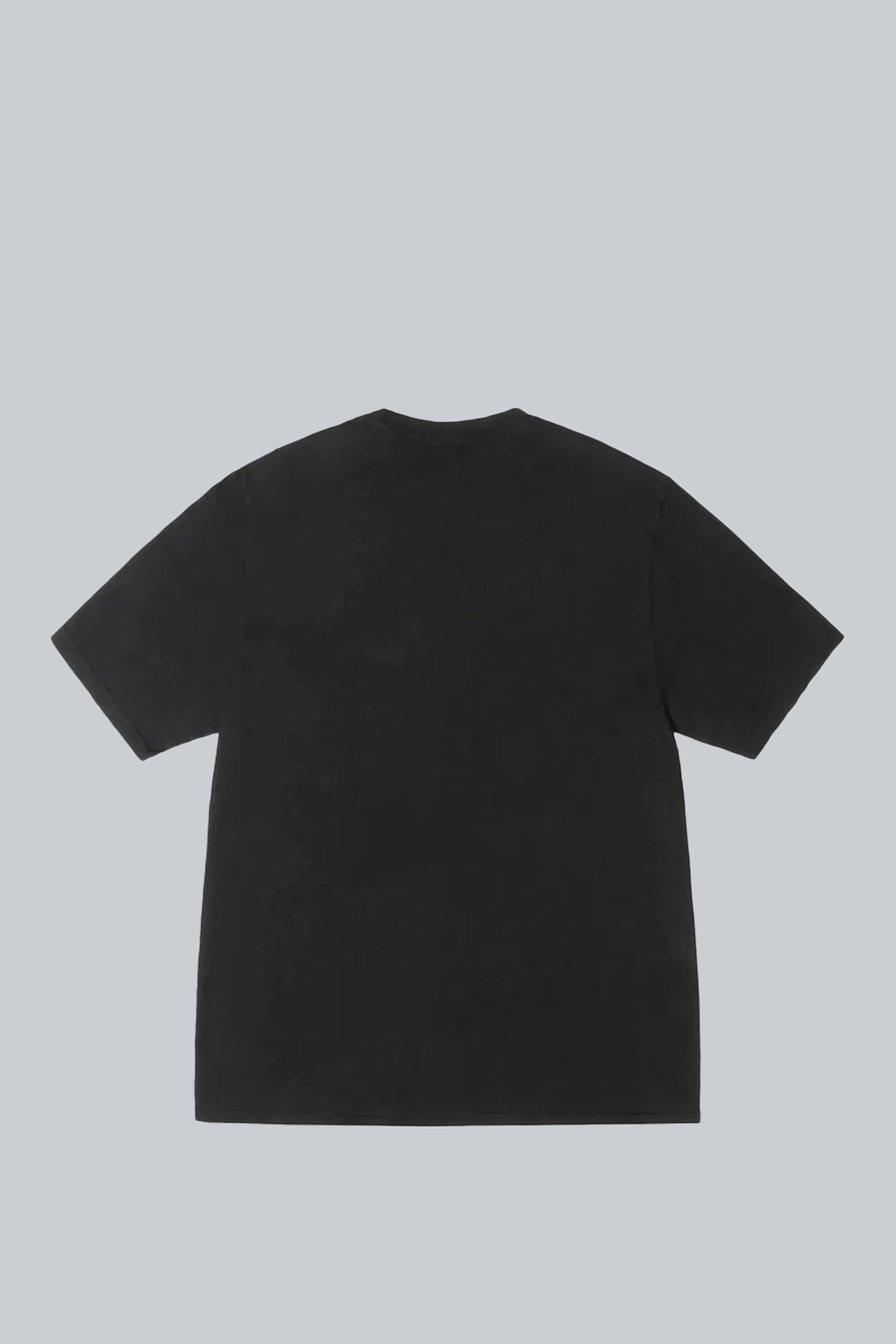 STUSSY ARCHED PIG DYED TEE BLACK
