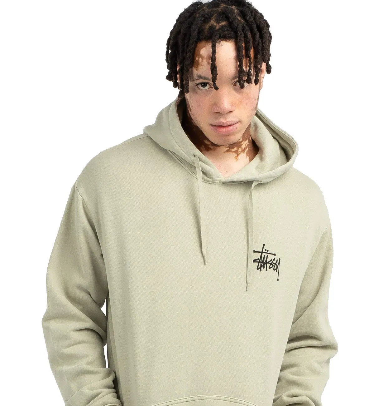 Stussy Basic Stock Hoodie (Stone)