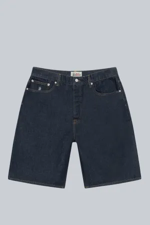 STUSSY BIG OL' SHORT RINSED INDIGO