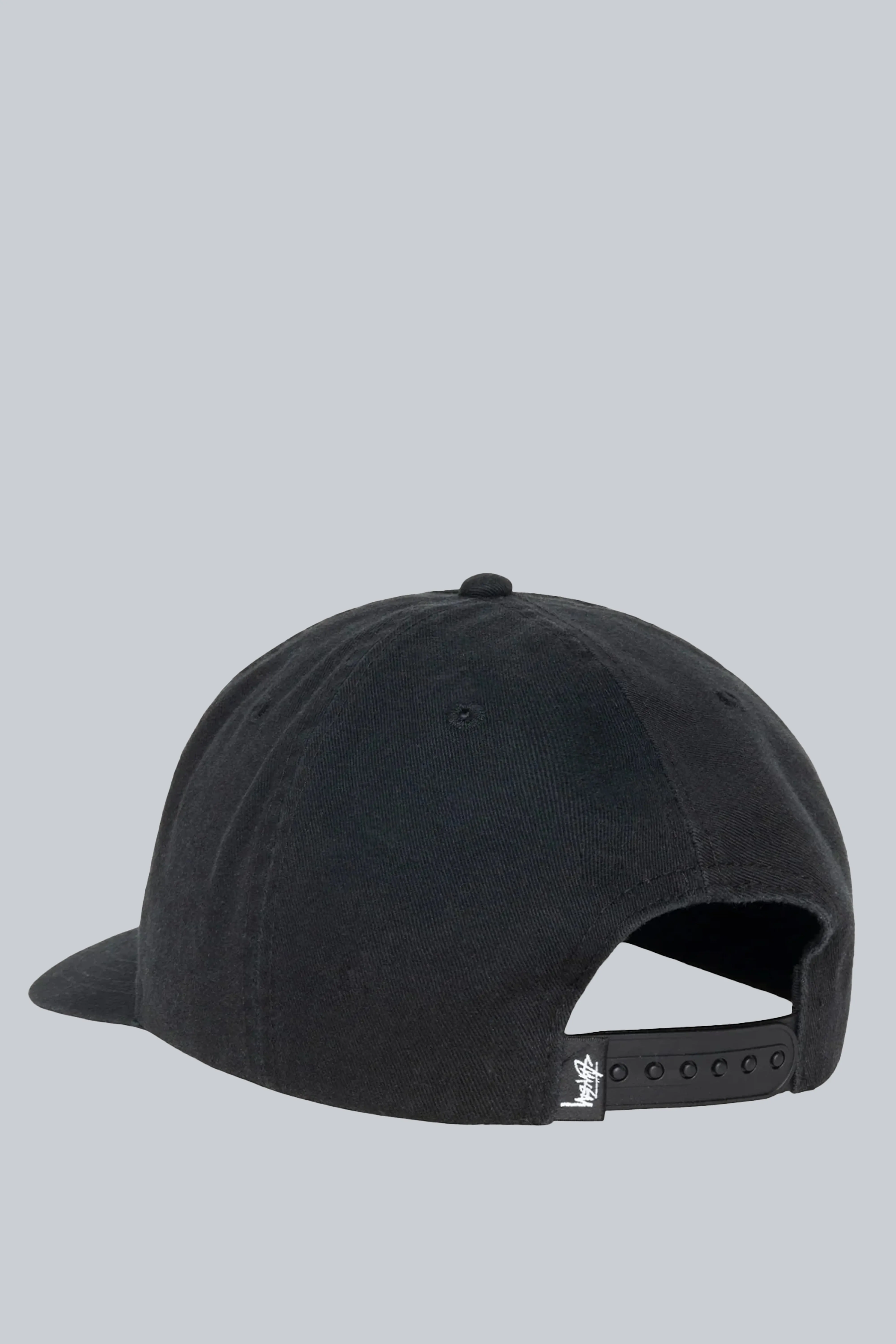 STUSSY BIG STOCK MID DEPTH CAP BLACK