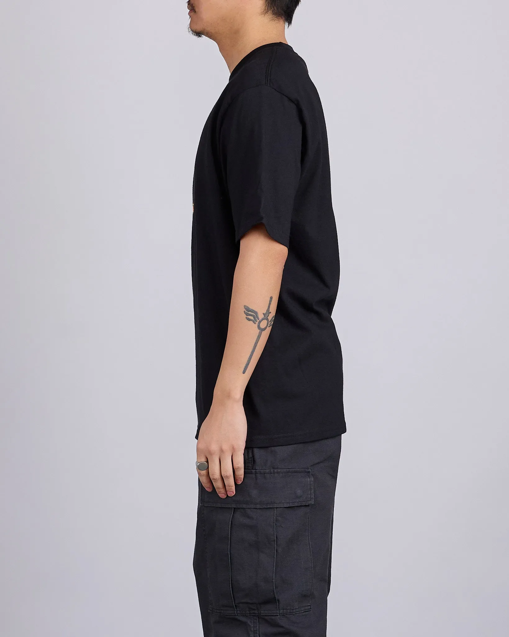 Stussy Blaze T-Shirt Black