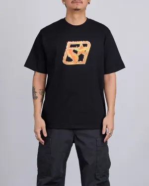 Stussy Blaze T-Shirt Black