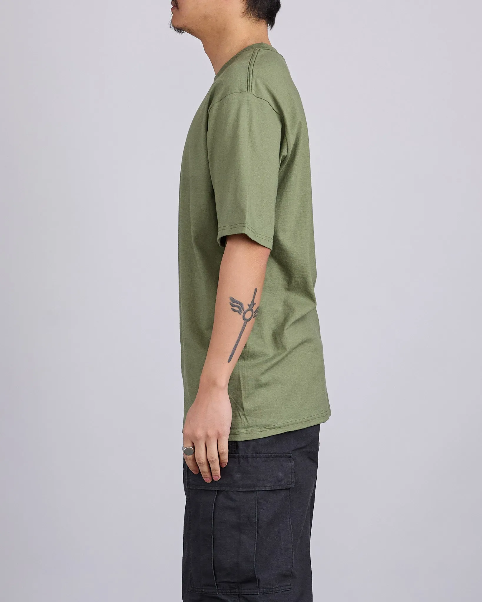 Stussy Blaze T-Shirt Olive