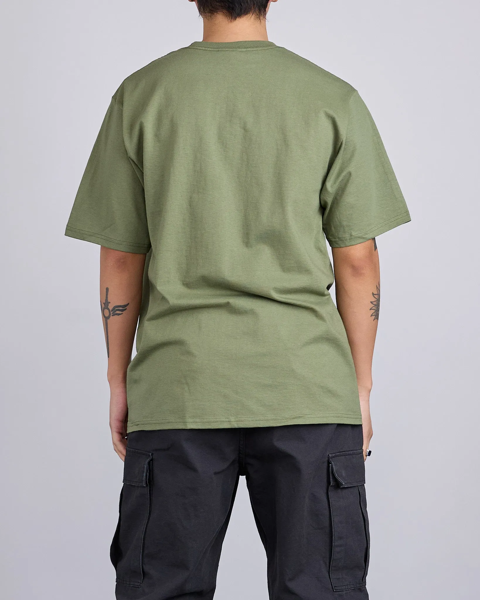 Stussy Blaze T-Shirt Olive
