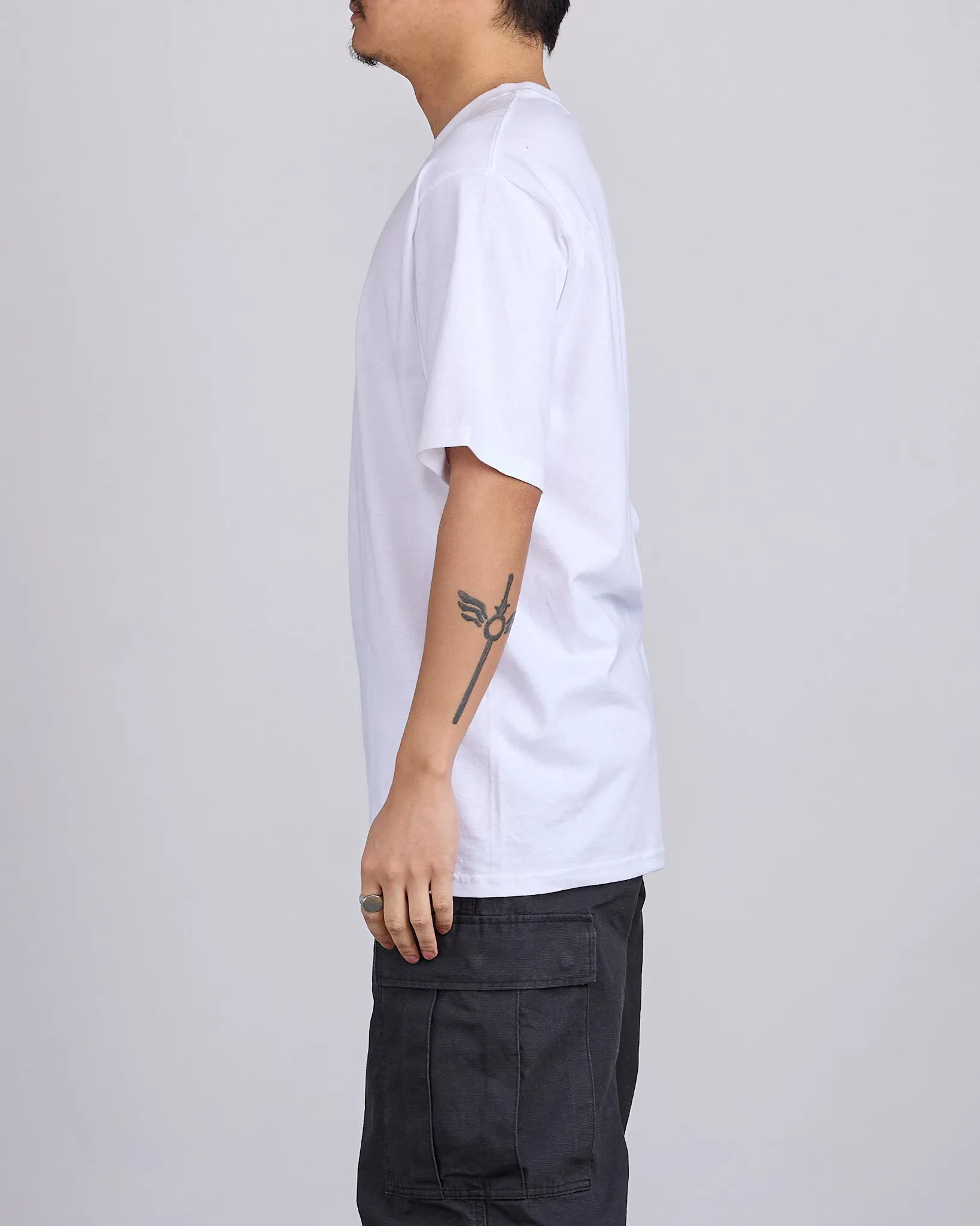 Stussy Blaze T-Shirt White