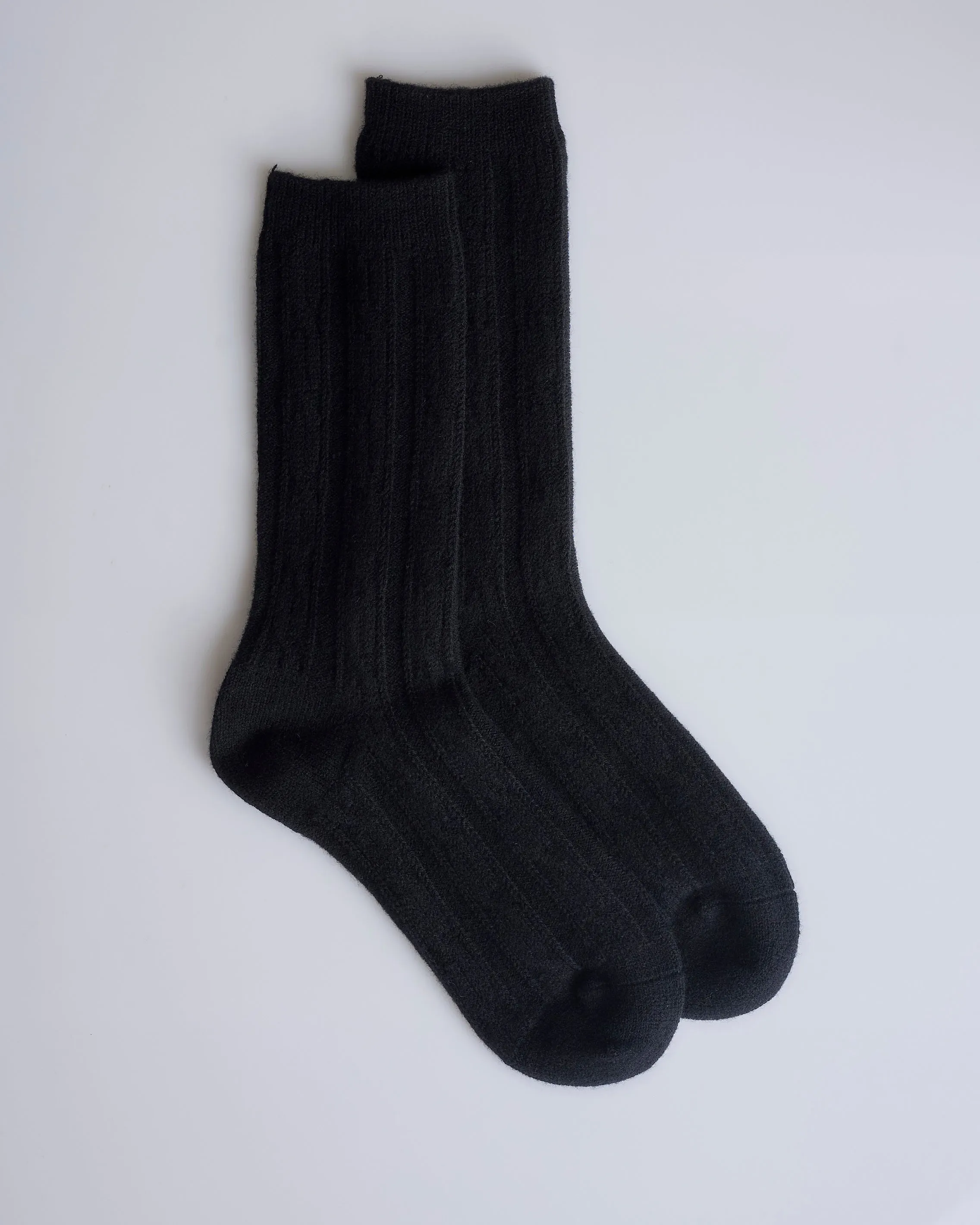 Stussy Cable Knit S Dress Sock Black