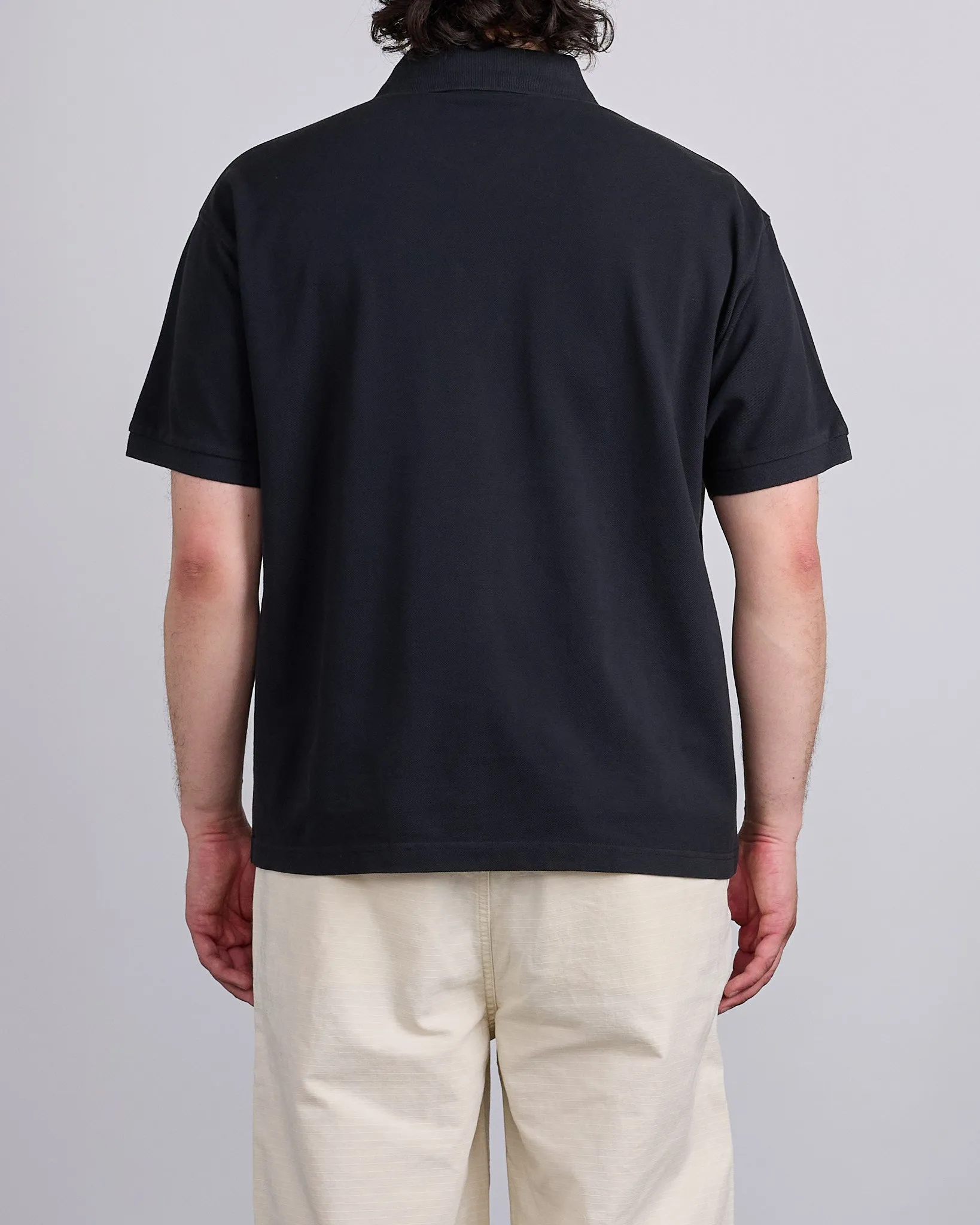 Stussy Classic Pique Polo Black