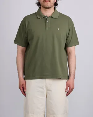 Stussy Classic Pique Polo Green