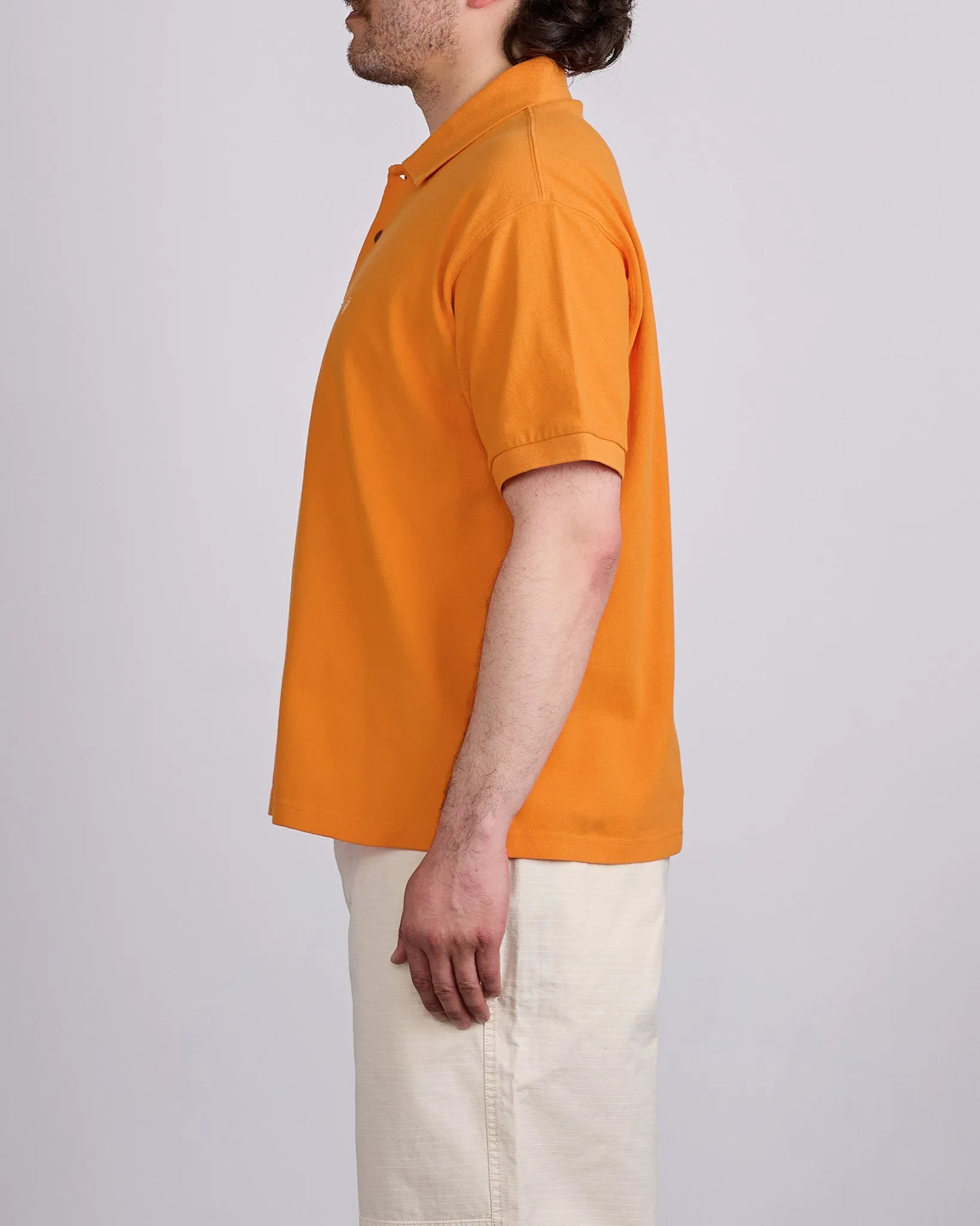 Stussy Classic Pique Polo Orange