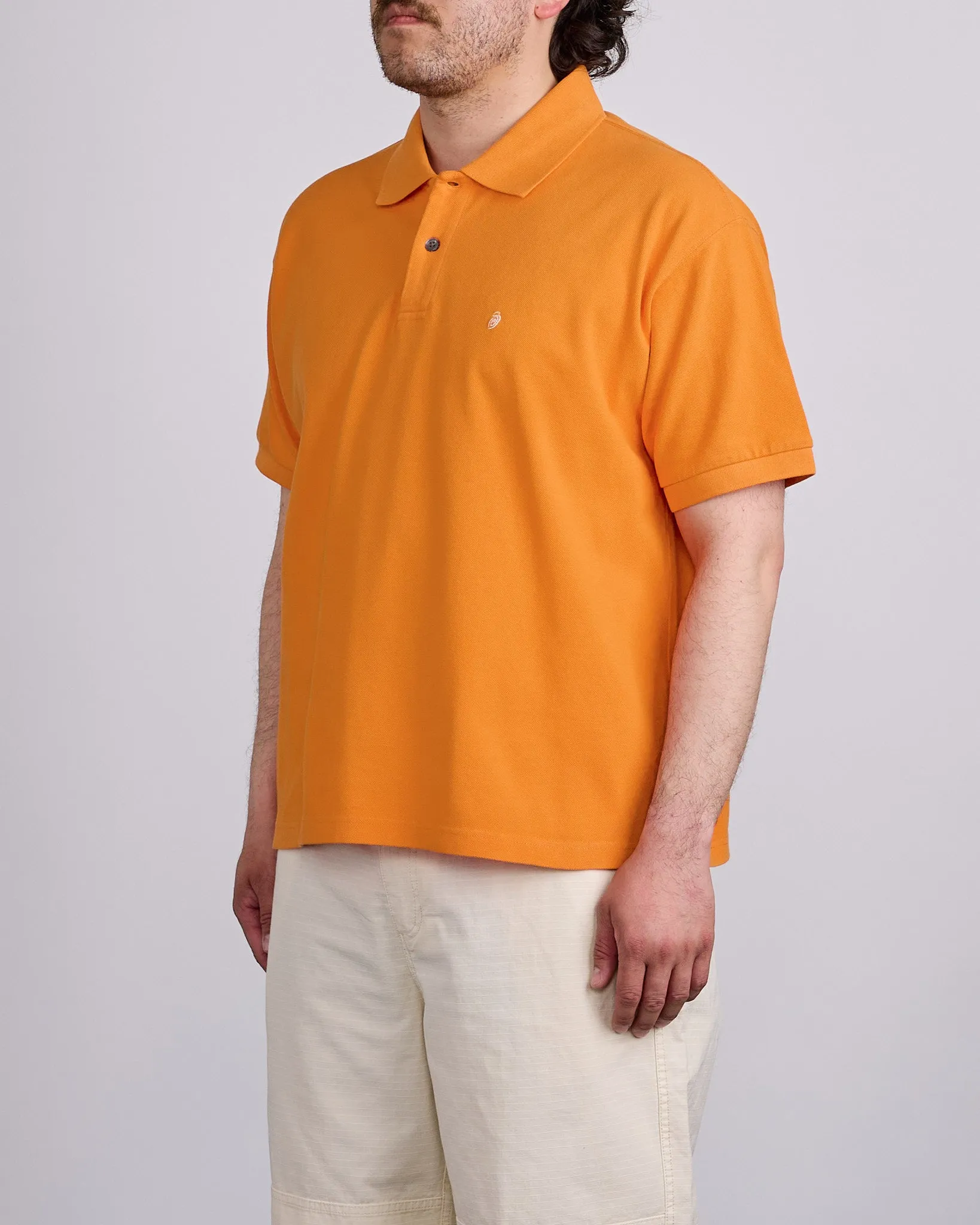Stussy Classic Pique Polo Orange