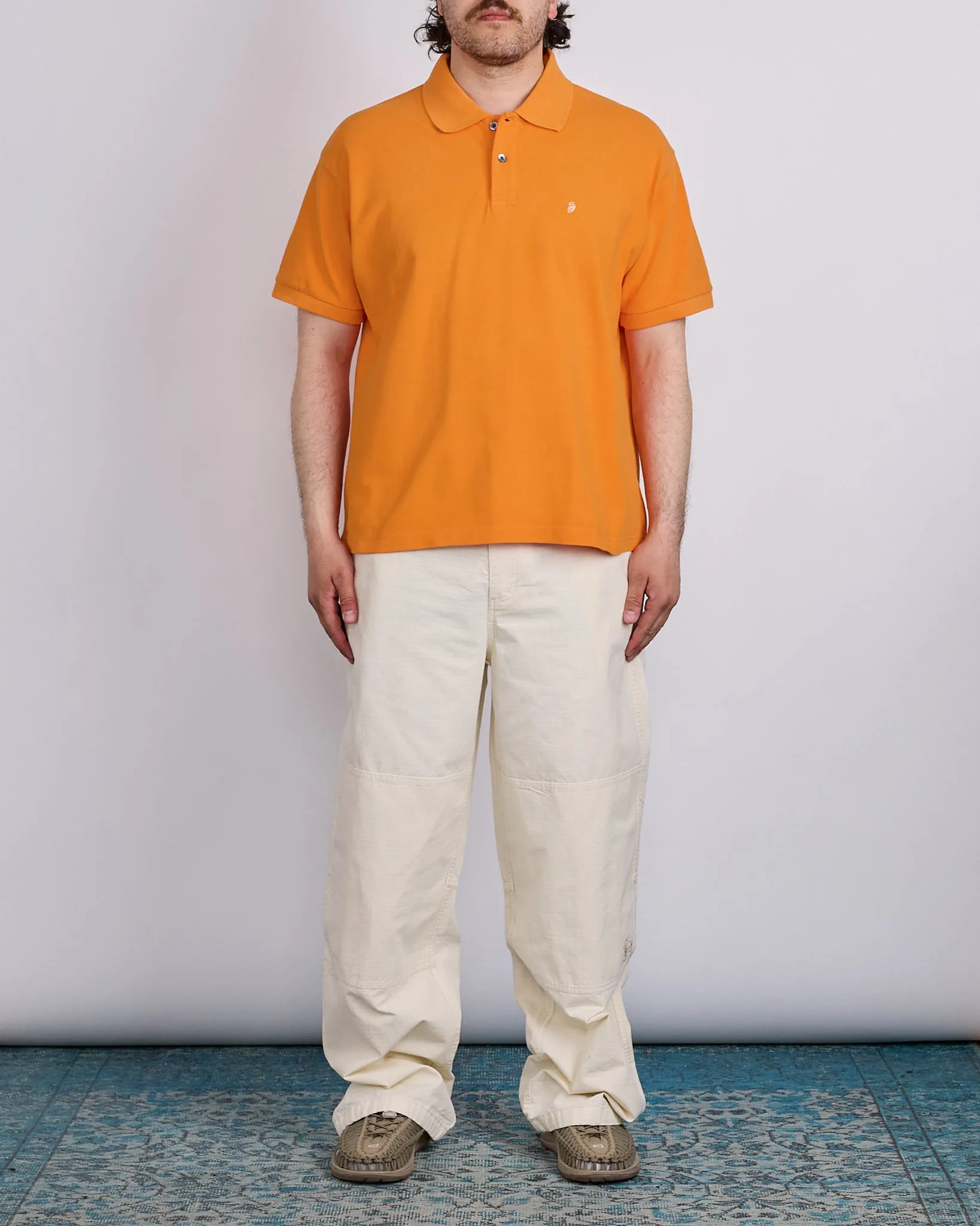 Stussy Classic Pique Polo Orange