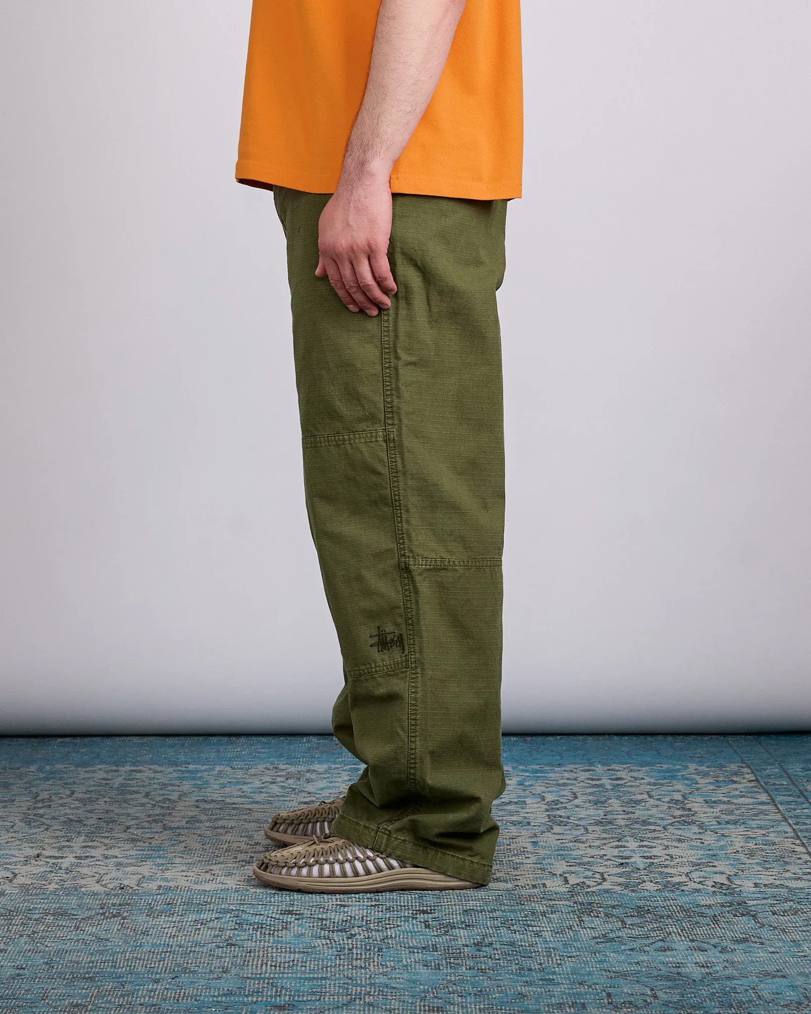 Stussy Field Pant Olive Green